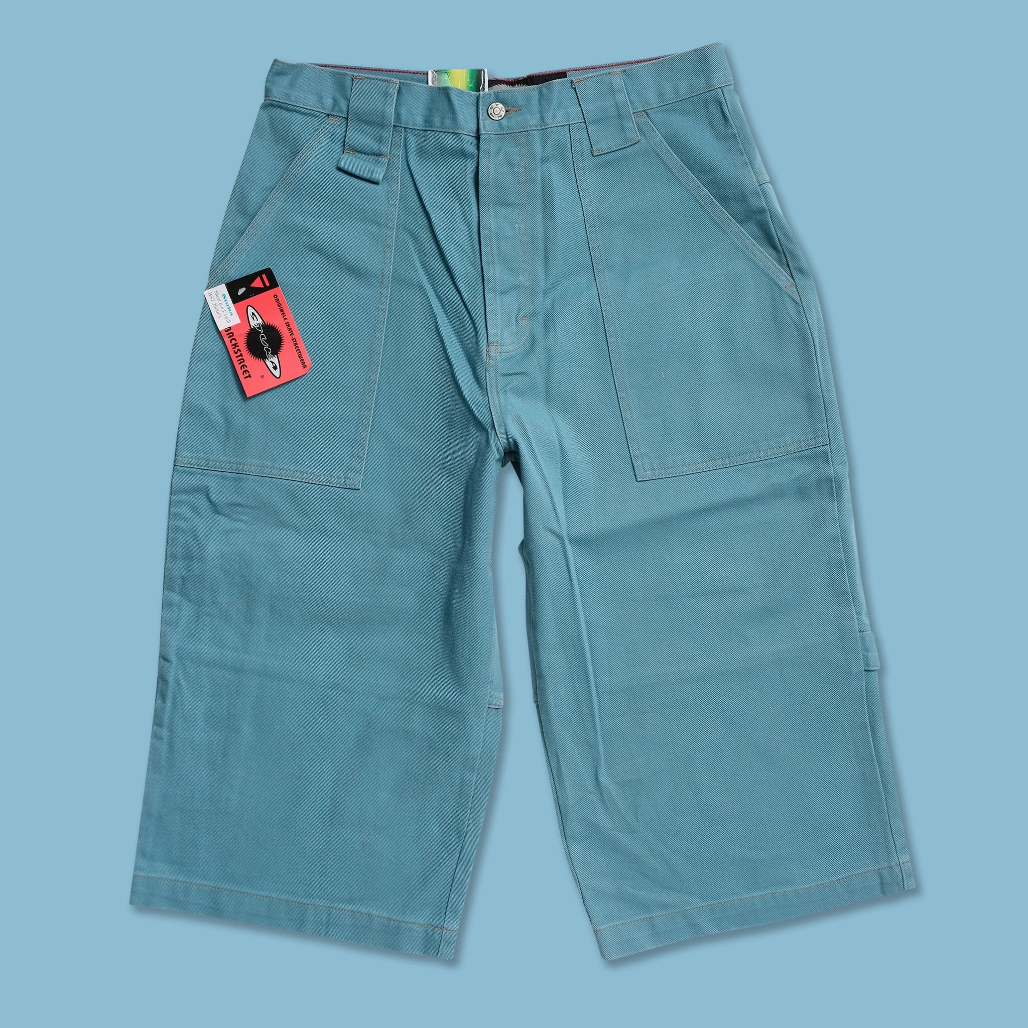 Y2K Baggy Jorts W36 Multi Pocket System Sport Comfort Fit