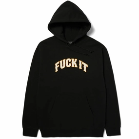 Huf - Balboa Hoodie Black Urban Explorer Trend Style