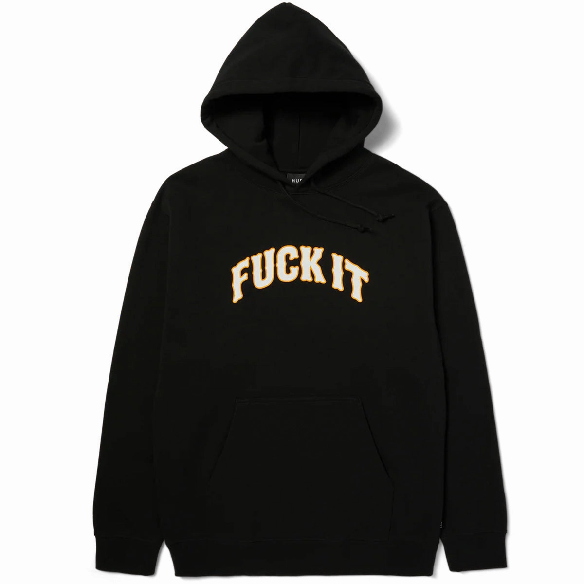 Fleece Lining Warm Layer Huf - Balboa Hoodie Black