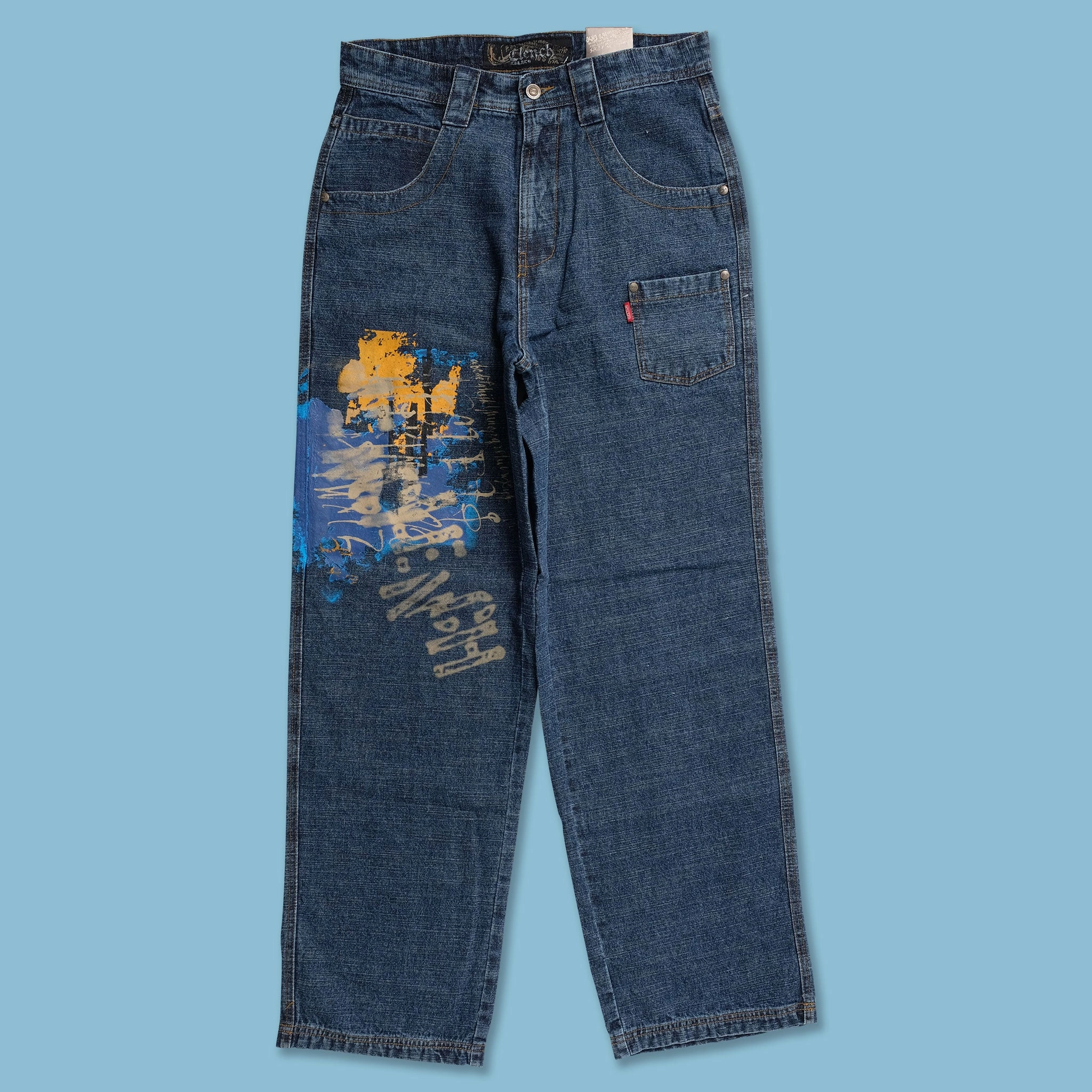 TaglessDesign Cozy Stretch Fit Y2K Clench Baggy Pants