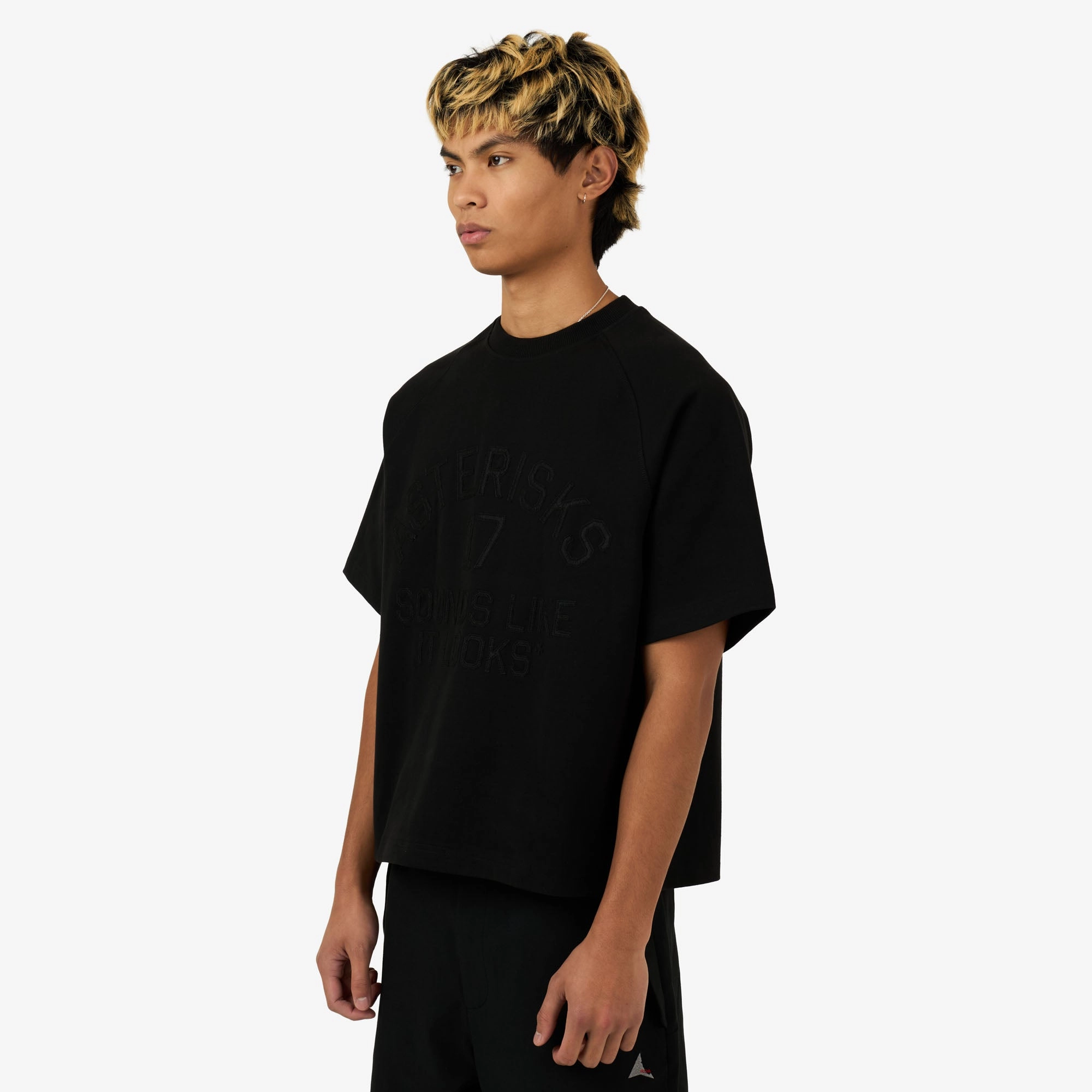 Adidem Asterisks Collegiate Shirt Black Zumba