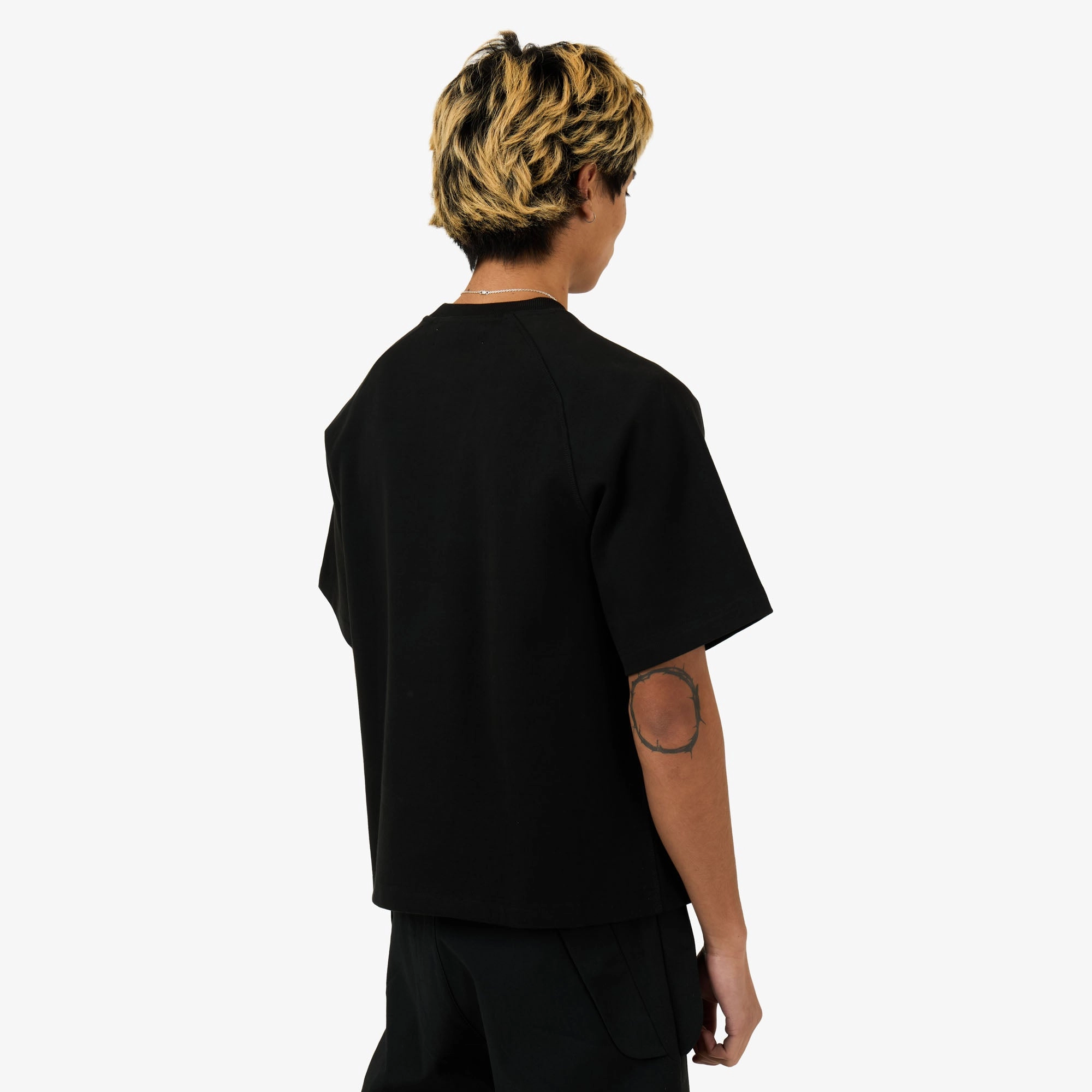 Off the shoulder cabin event Adidem Asterisks Collegiate Shirt Black