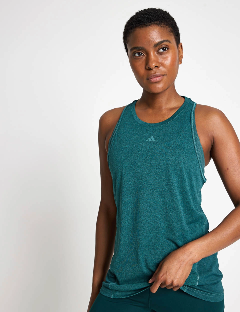 Designed for Training Tank Top - Preloved Teal/Aurora Ivy Commander - directed