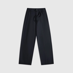 Studio Nicholson Noam Tropical Wool Pant - Darkest Navy Tear Resistant