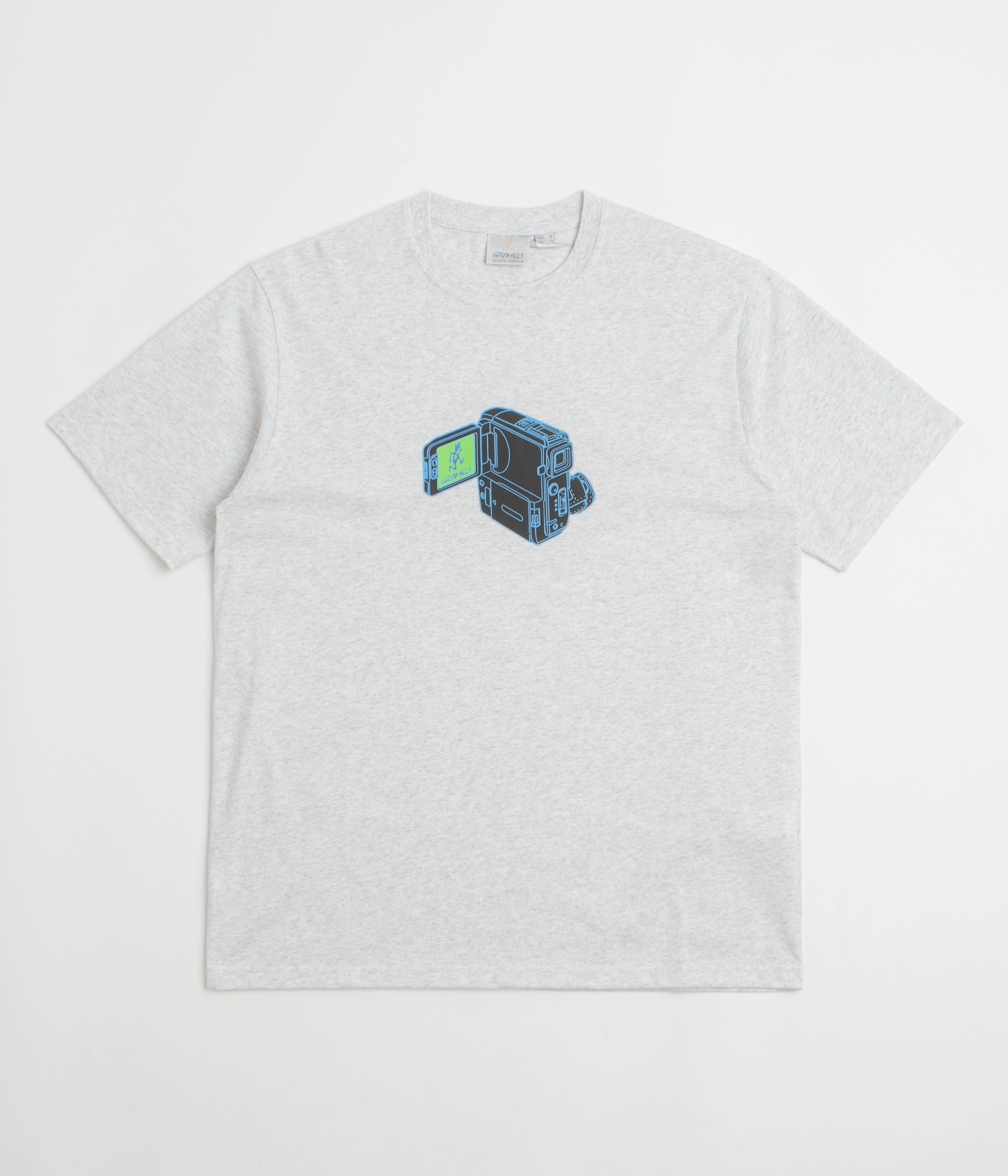 Gramicci Camcorder T-Shirt - Heather Ash Comfortable Feel