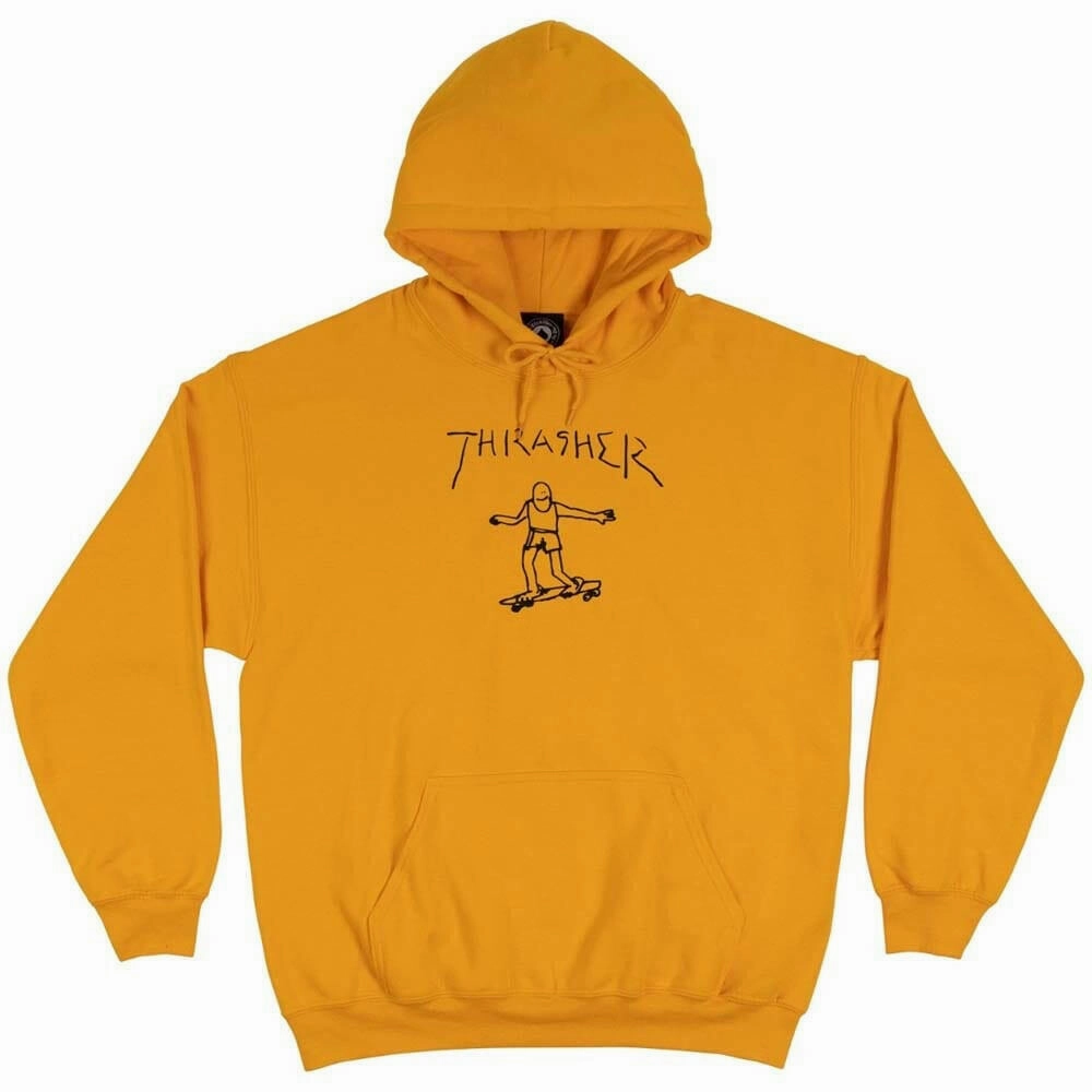 dark colors Trend Fashion Thrasher - Gonz Hoodie Gold