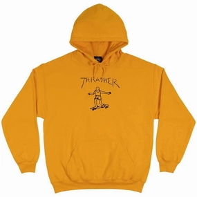 Thrasher - Gonz Hoodie Gold Outdoor Ready Fit