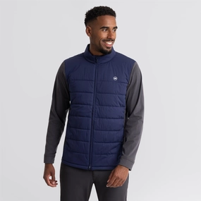 Symbol Merge Hybrid Fleece Jacket Navy