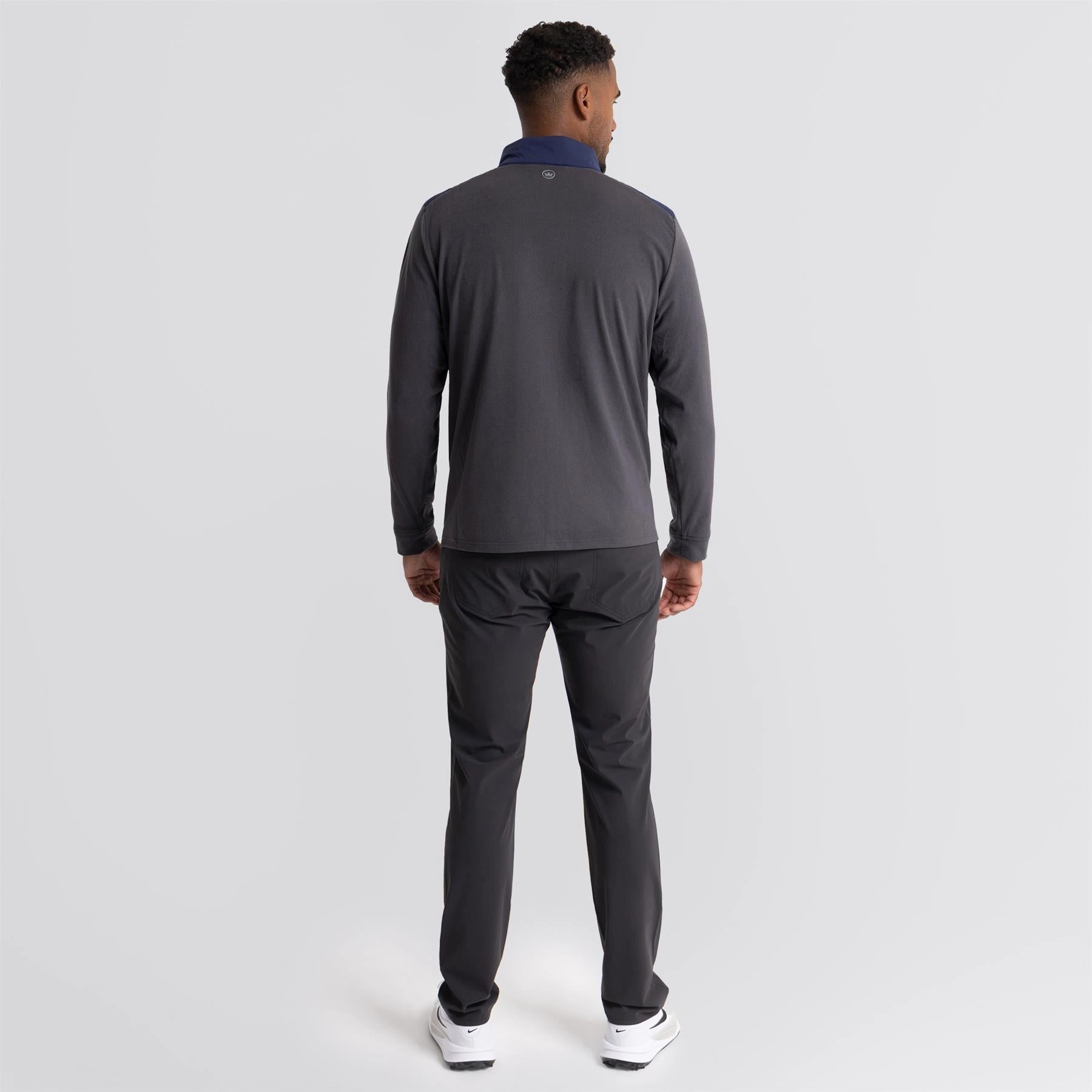 construction workers wallet Merge Hybrid Fleece Jacket Navy