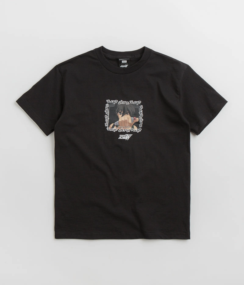 HUF Heero T-Shirt - Black Groom attire