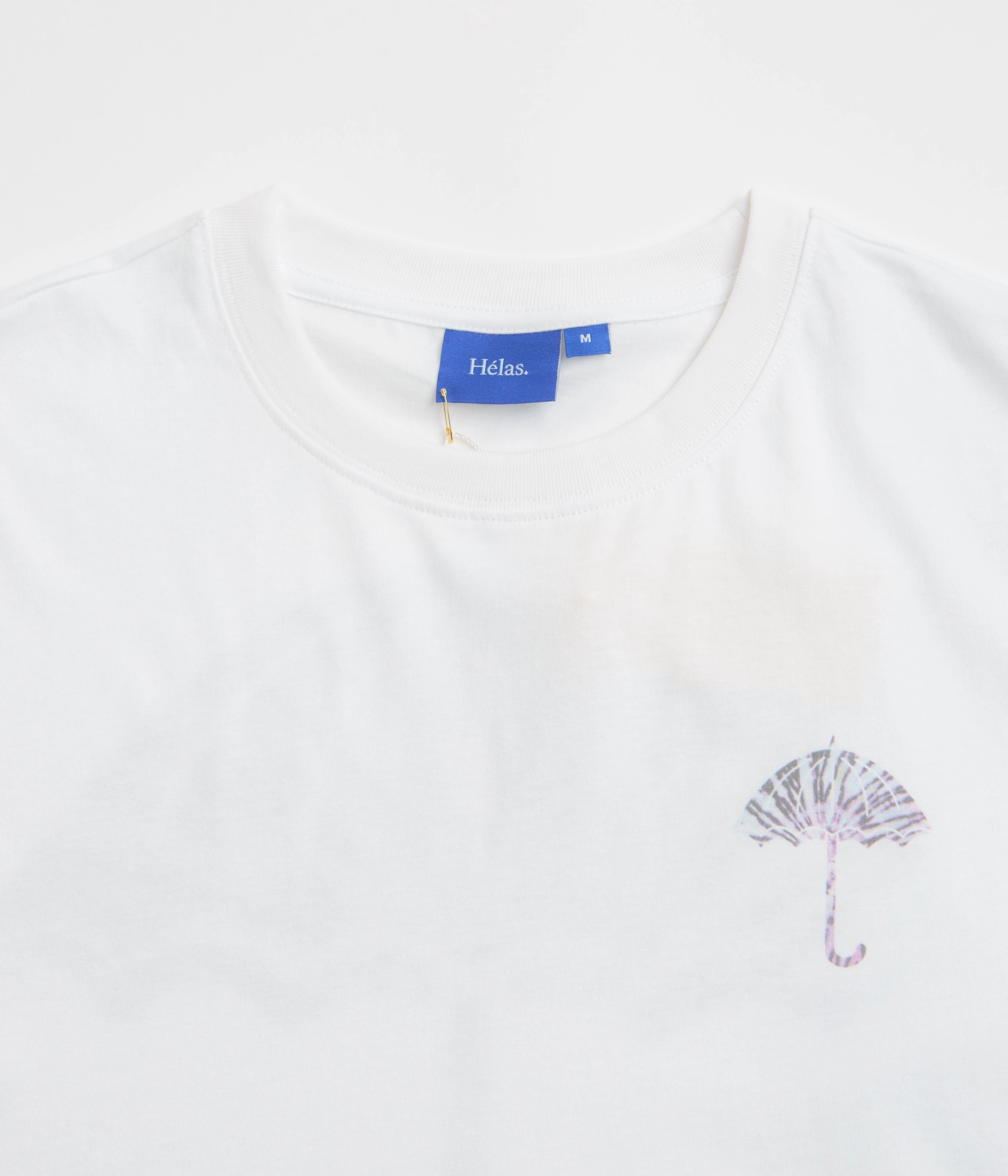 Helas Tye T-Shirt - White pajama pants silhouette