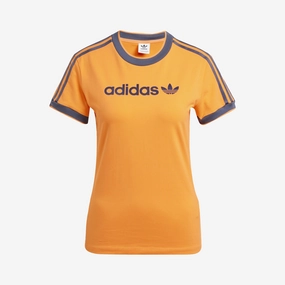 ethnic hem Wmns Linear Logo 3 Stripes Tee