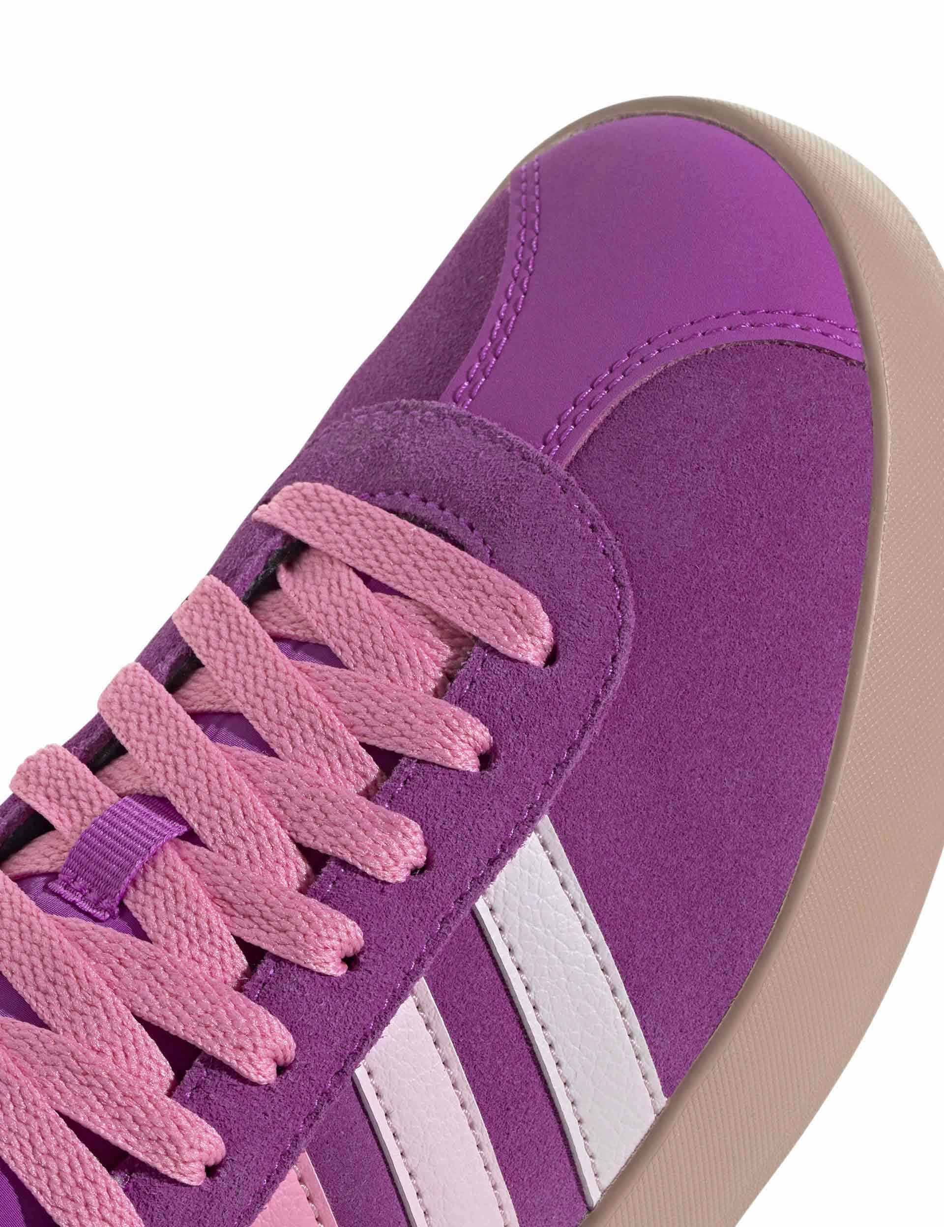 Easy Wear Summit Run VL Court 3.0 Shoes - Flash Pink/Bliss Pink/Gold Metallic