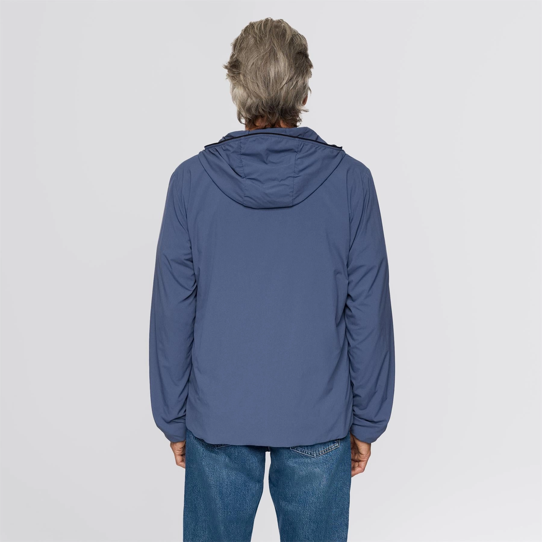 Button Adjustable Wear Chasm Hooded Jacket Vintage Indigo