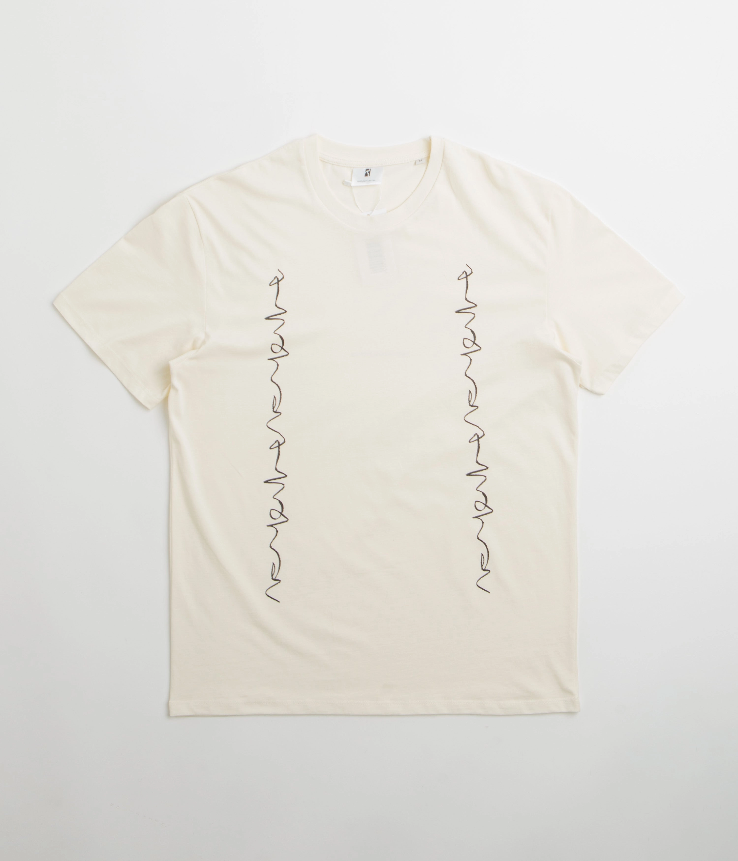 cabin event Poetic Collective Crayon Chain T-Shirt - Ivory