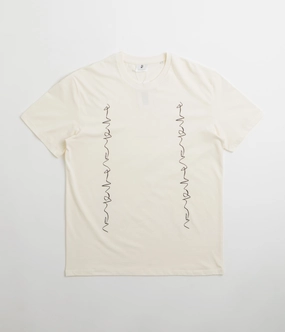 cabin event Poetic Collective Crayon Chain T-Shirt - Ivory