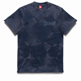 Ice Cream Wrestle Knit Tee - Navy Blazer Easy to move in Layering Piece