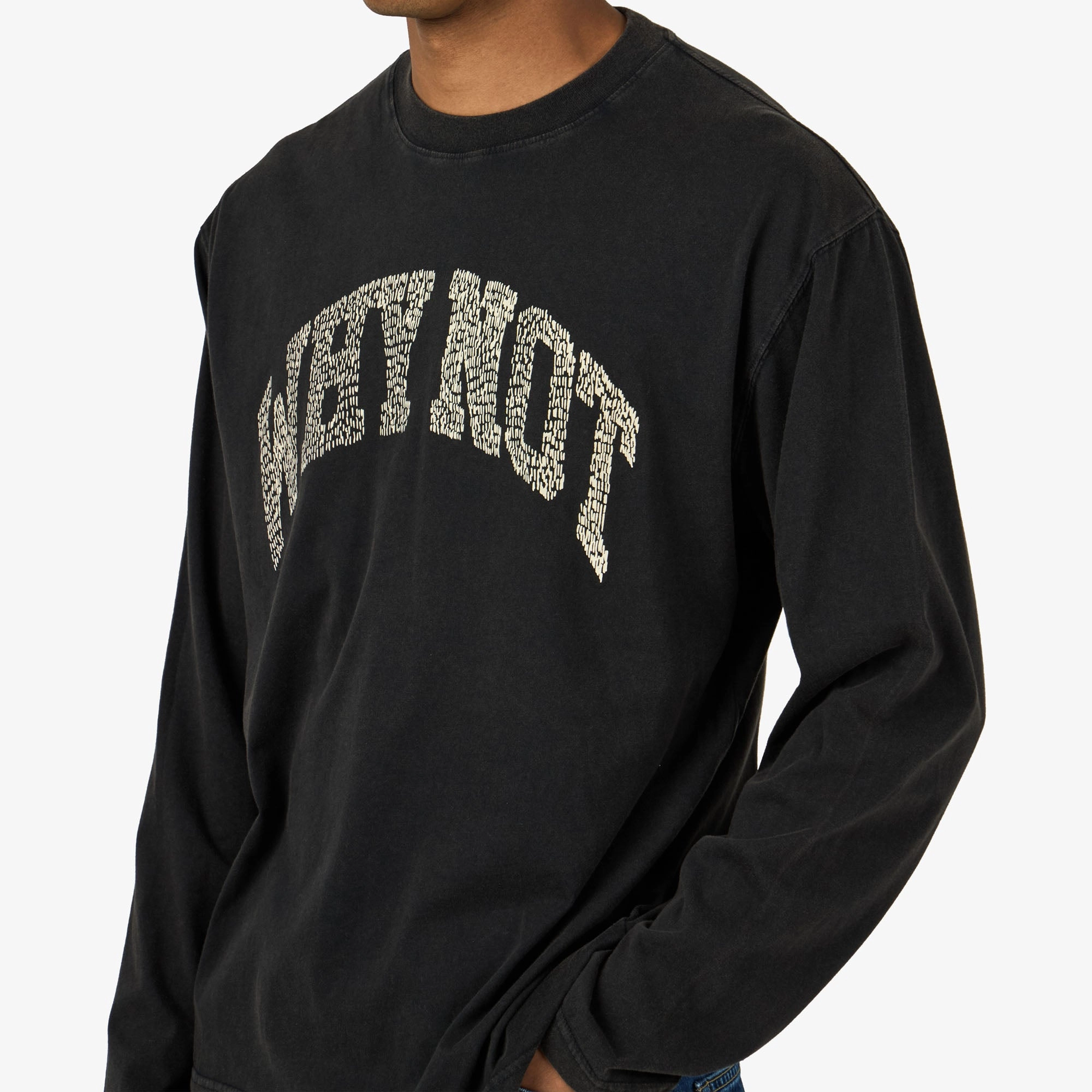 Honor The Gift Why Not Longsleeve Black Hiking Gear