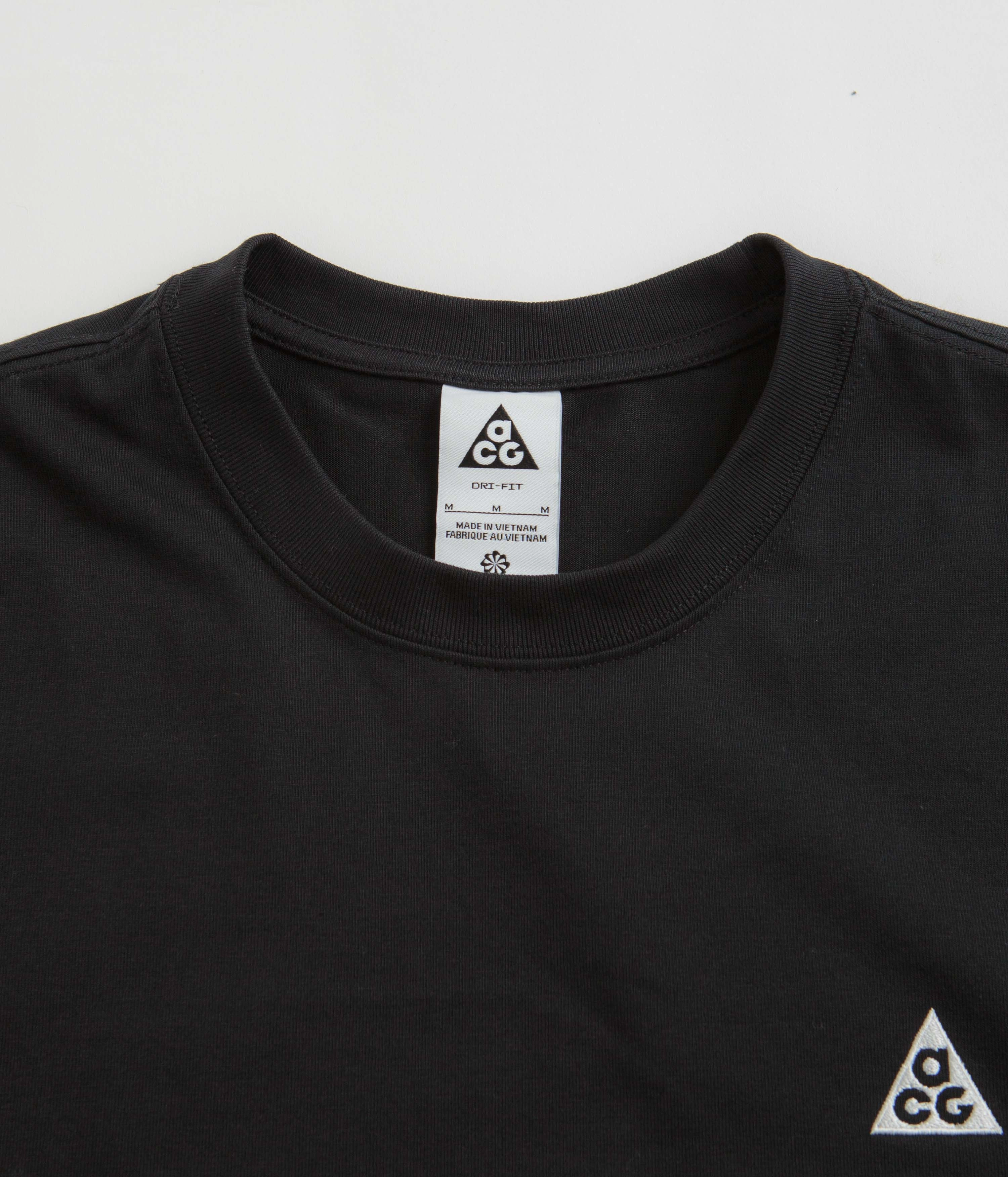 Nike ACG LBR T-Shirt - Black Striped style