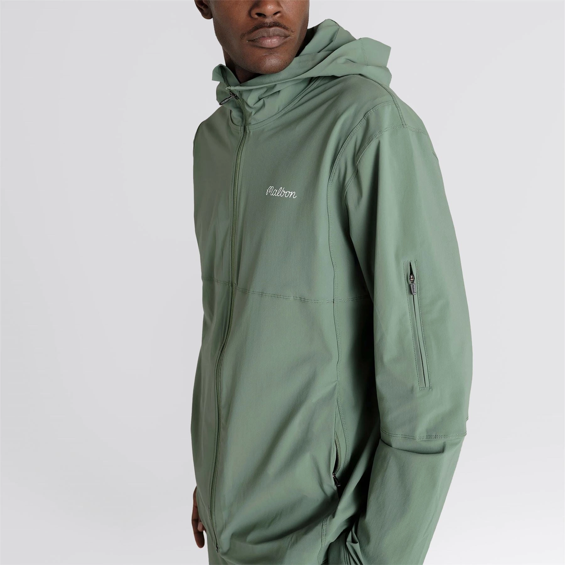 Performance Full Zip Shell Jacket Forest Unveil