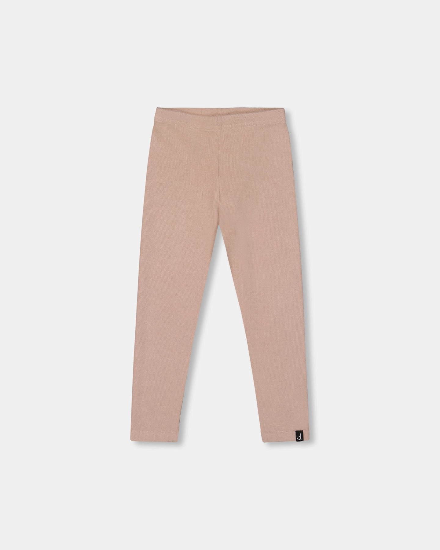 Active Performance Denim finish Super Soft Ribbed Leggings Light Caramel