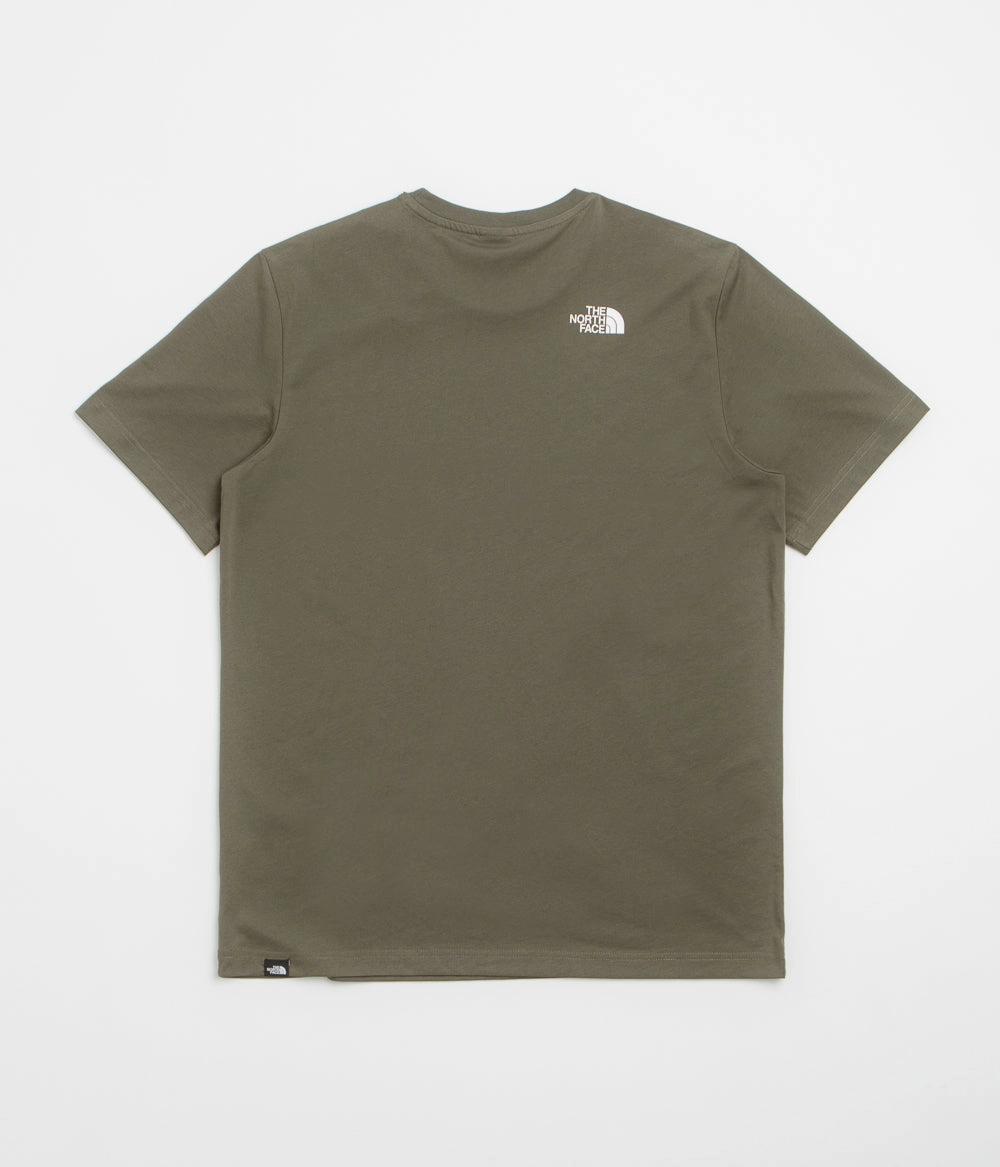 imported shift silhouette The North Face Simple Dome T-Shirt - New Taupe Green