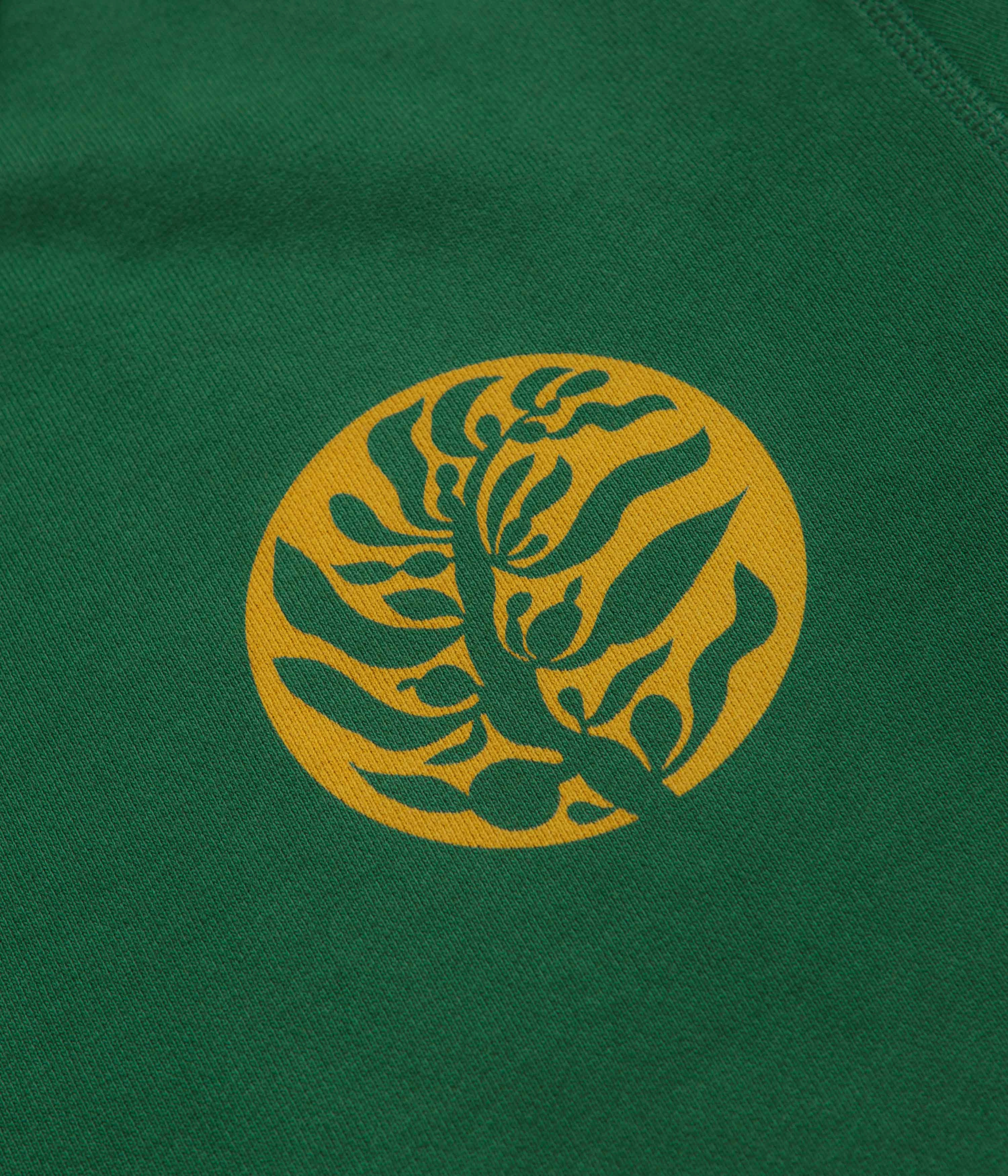 product customer retention Chill Wearable Mollusk Kelp Crewneck Sweatshirt - Rover Green