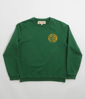 Core Layer Mollusk Kelp Crewneck Sweatshirt - Rover Green