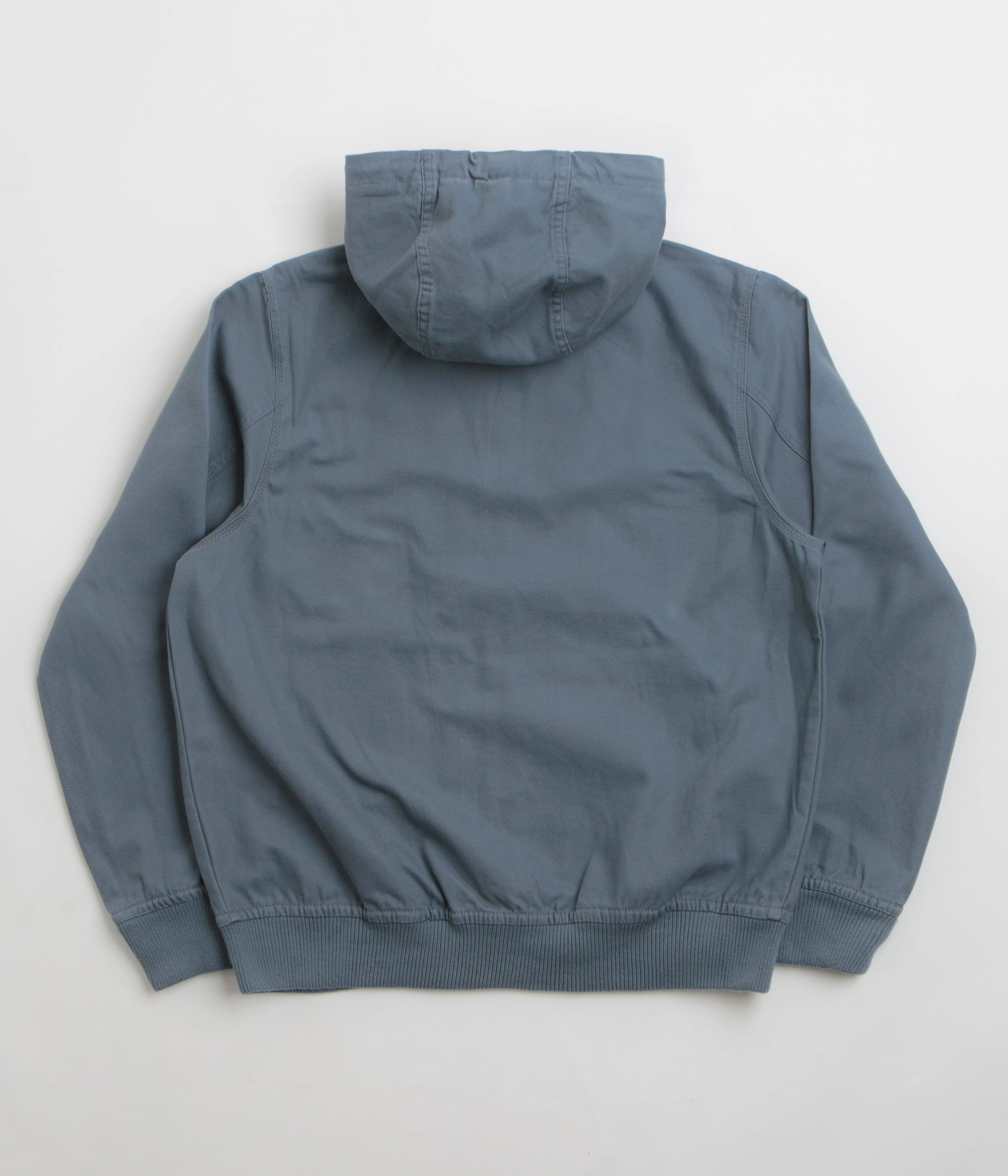 Dickies Duck Canvas Hooded Unlined Jacket - Stormy Weather Storm Fit