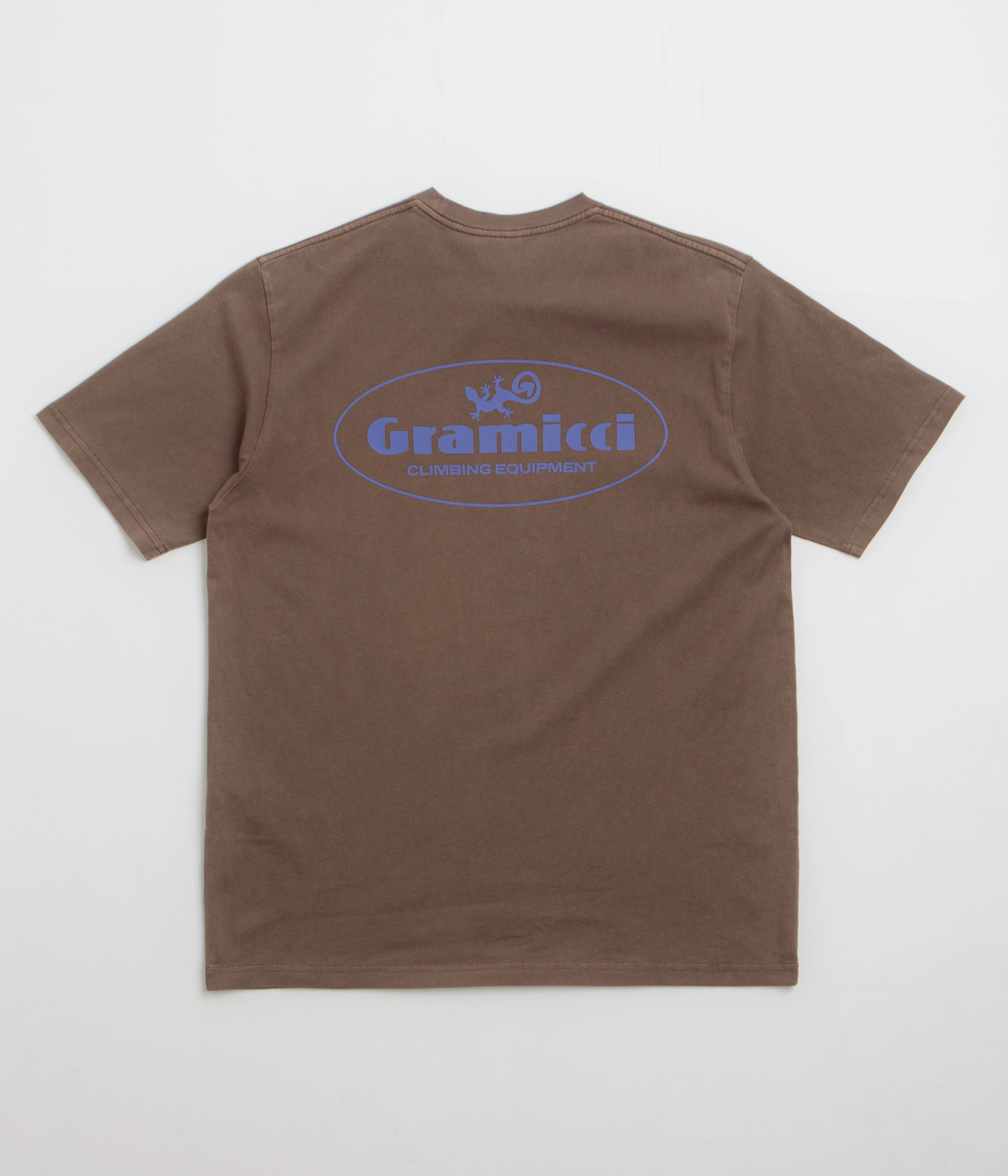 Business-wear peak season Gramicci Climbing Equipment T-Shirt - Brown Pigment