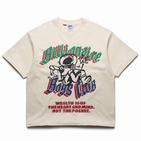 earthy colors trendy details Billionaire Boys Club Dancetronaut Knit Tee - Winter White