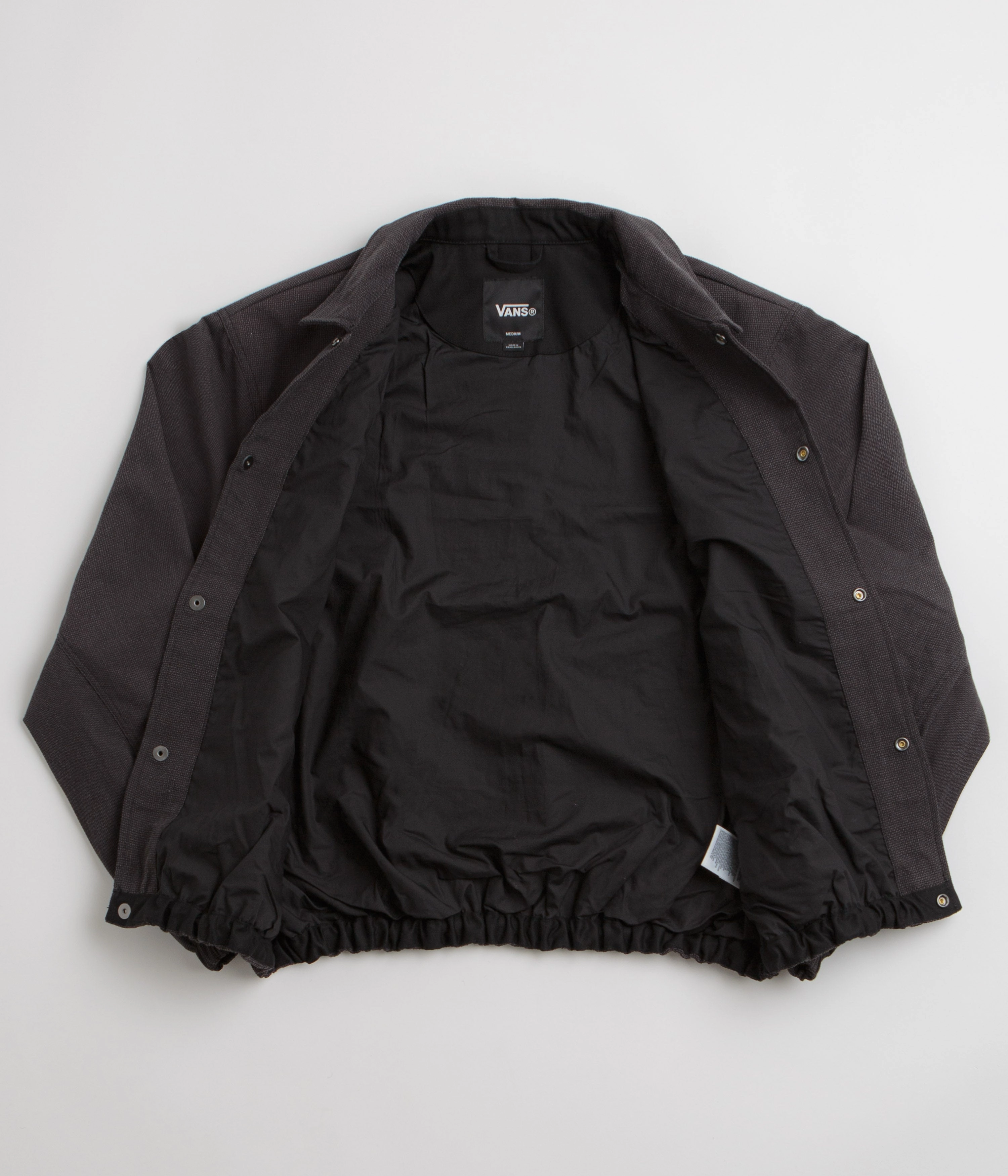 Vans x SlamJam AOD A-Abrasion Coach Jacket - Anthracite Layer Flex Anti Slip Collar