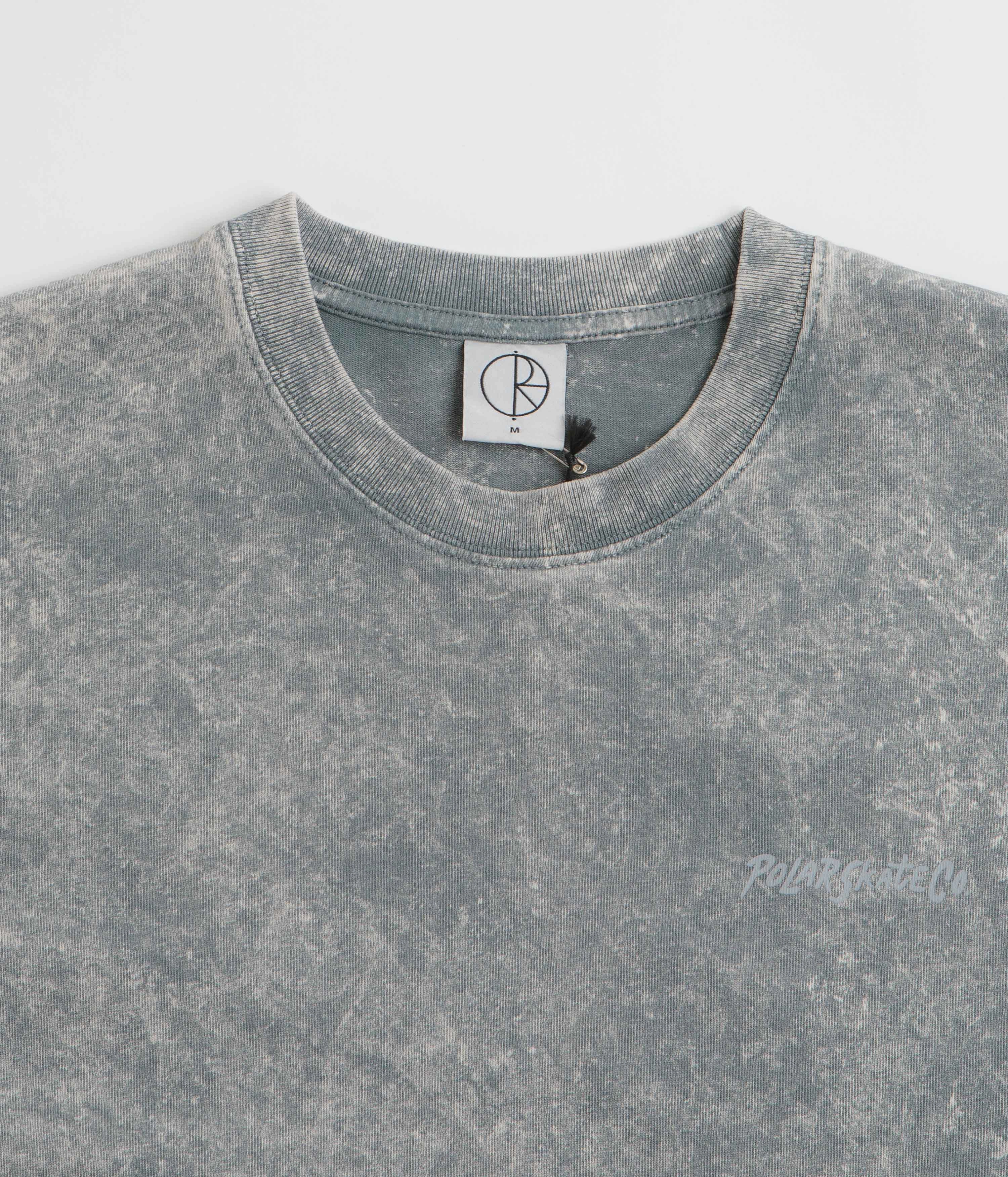 Wedges resort venue Polar Surf Logo Acid T-Shirt - Grey