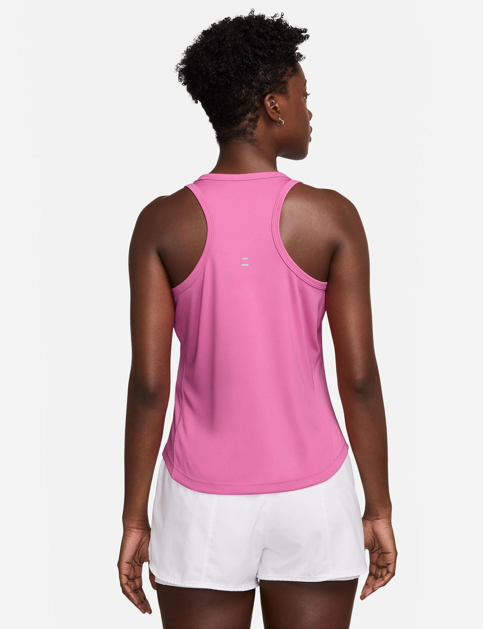 Tempo Dri-FIT Running Tank Top - Playful Pink/Reflective Silver Reversible Wear Options
