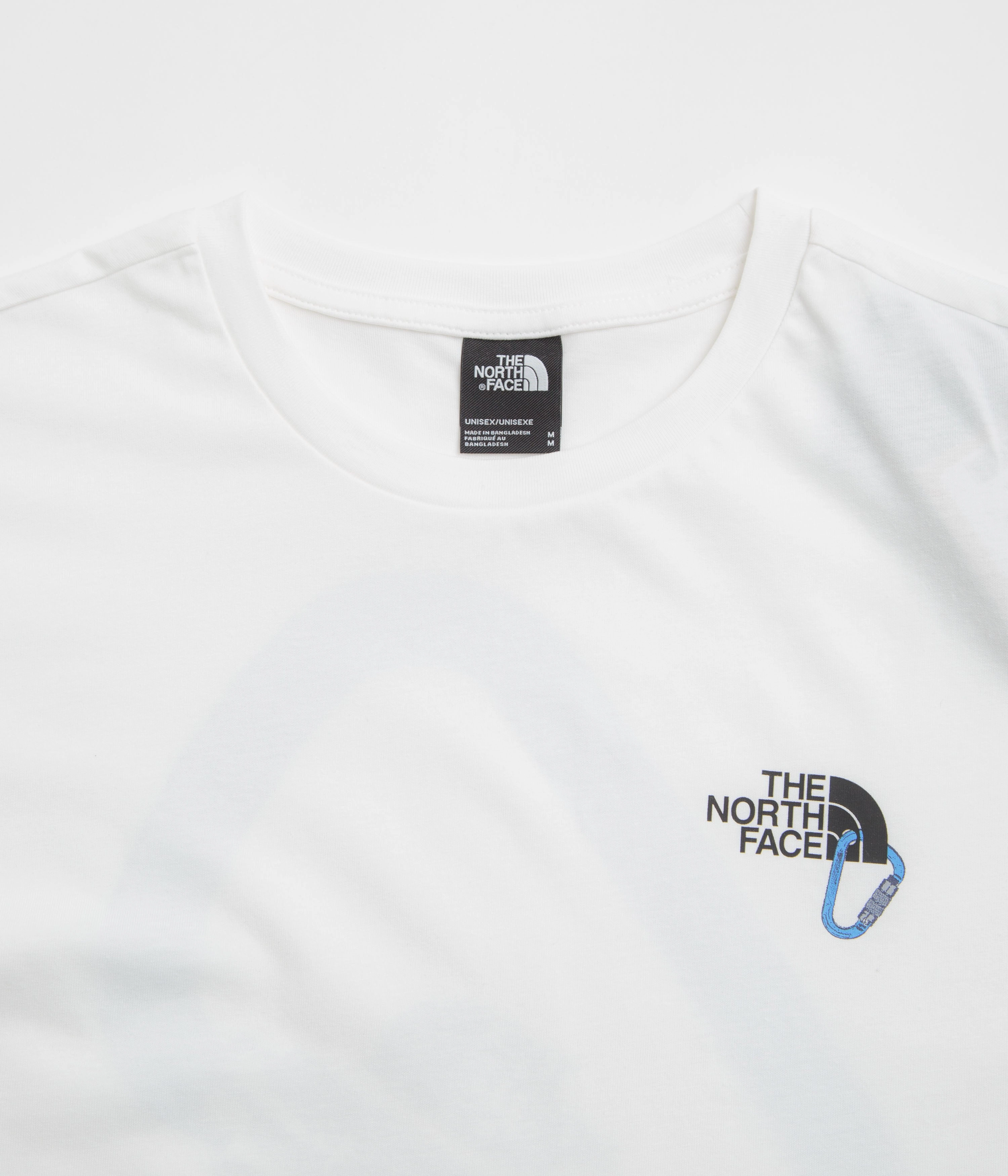 The North Face Explore Carabiner Relaxed T-Shirt - TNF White Wide waistband