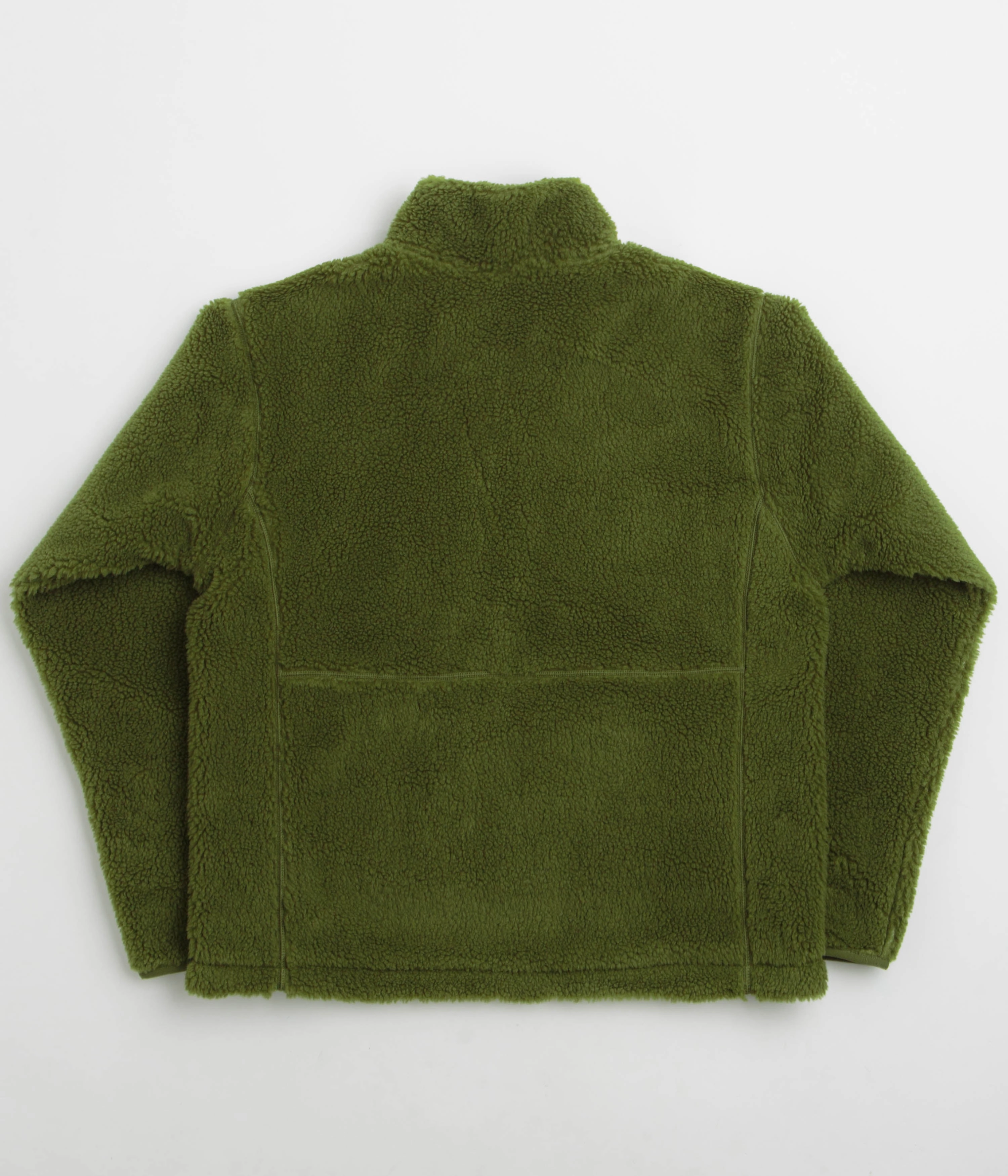 Trail Travel Snow Day The North Face Extreme Pile 2 Full Zip Jacket - Woodland Green