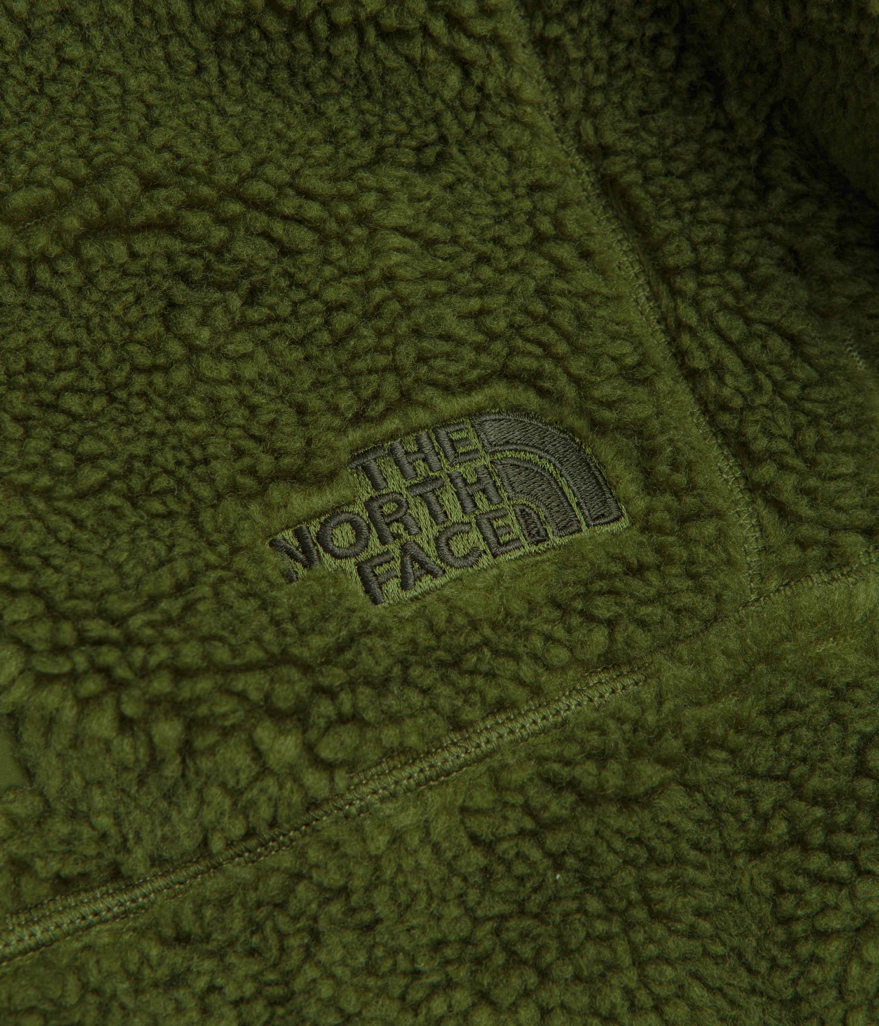 The North Face Extreme Pile 2 Full Zip Jacket - Woodland Green Trail Tested