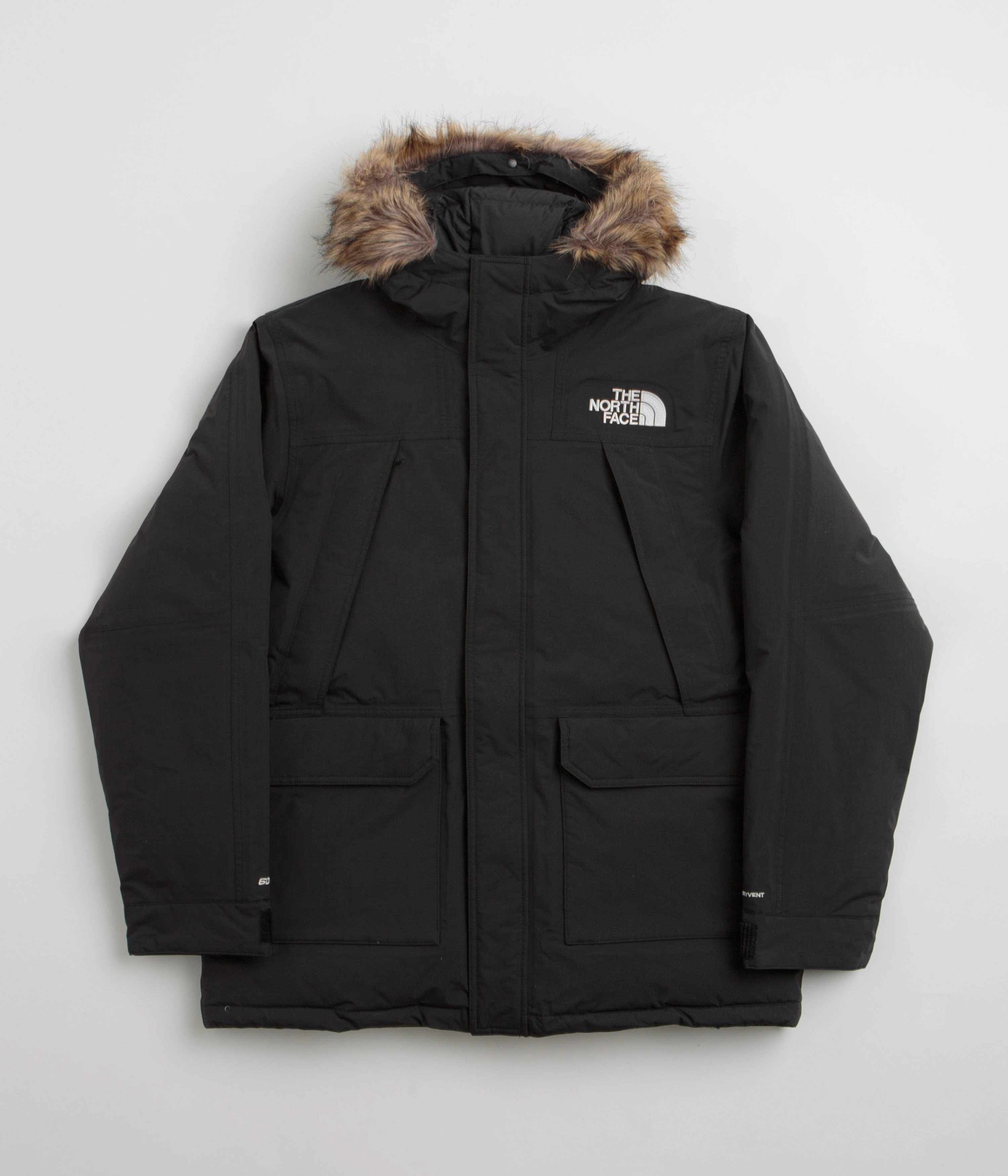 Feel Dual Layer Ventilation The North Face McMurdo Parka Jacket - TNF Black / TNF Black