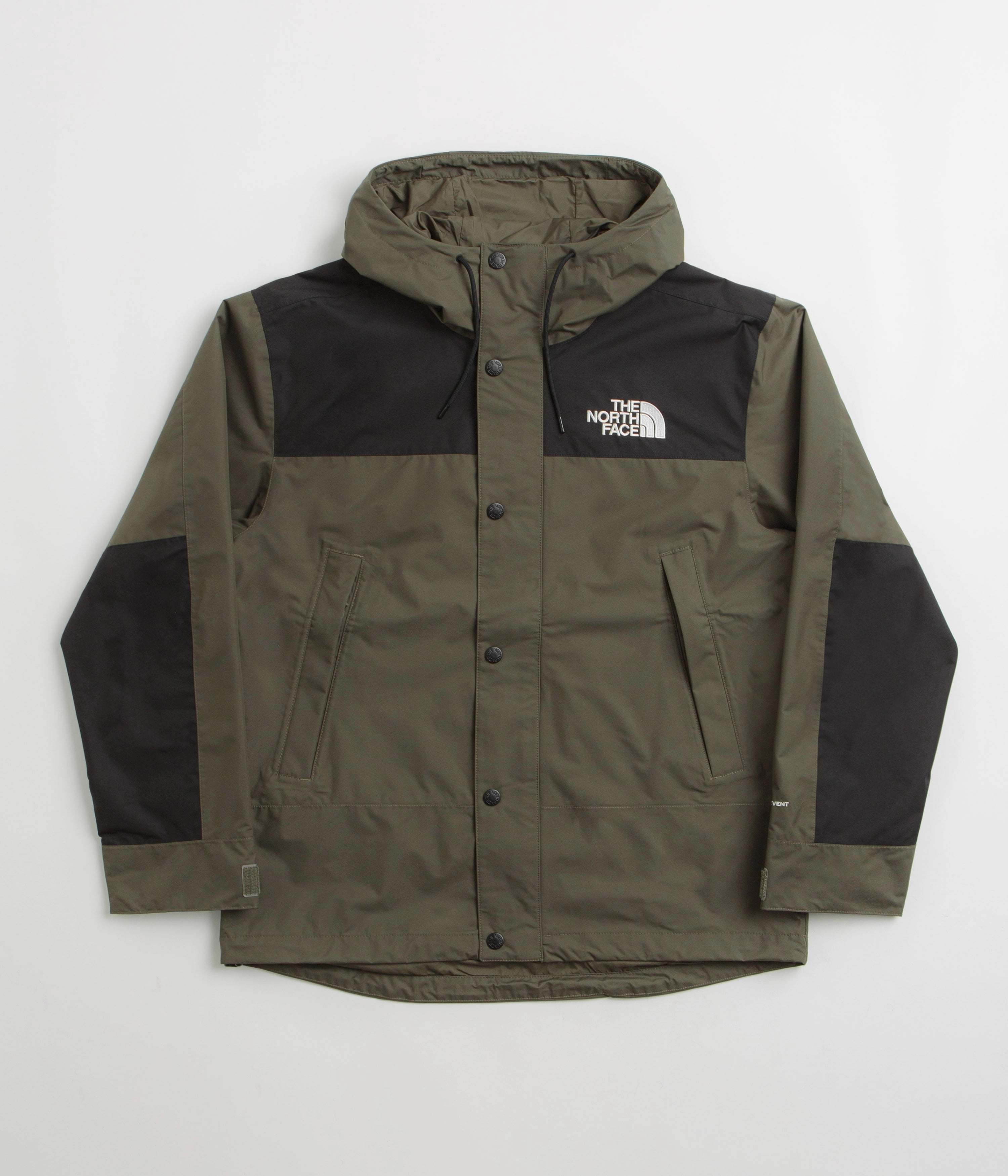 Mountain The North Face Reign On Jacket - New Taupe Green / TNF Black