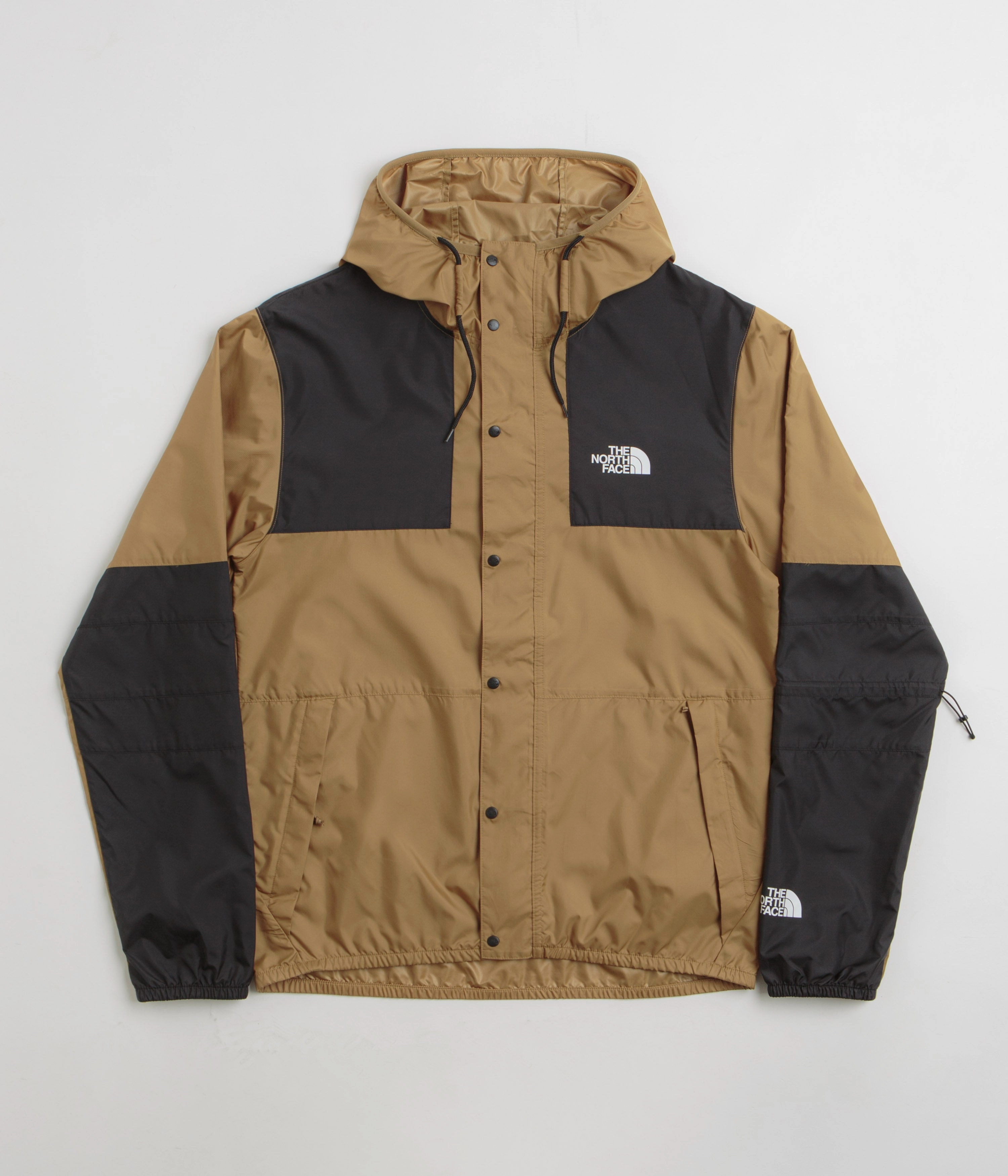 Multipanel Construction The North Face Seasonal Mountain Jacket - Utility Brown