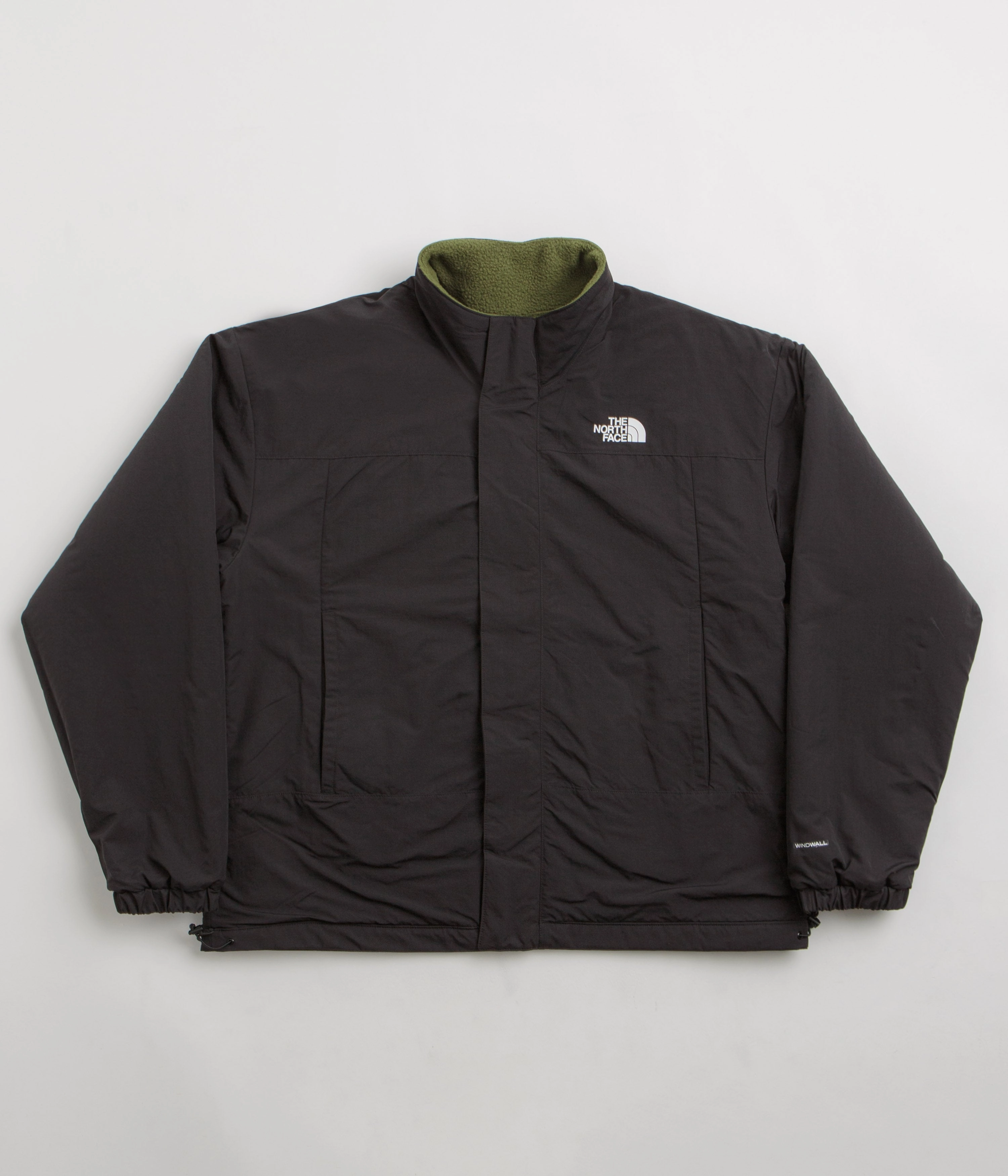 Casual Wear The North Face Yumiori Reversible Jacket - TNF Black / Woodland Green