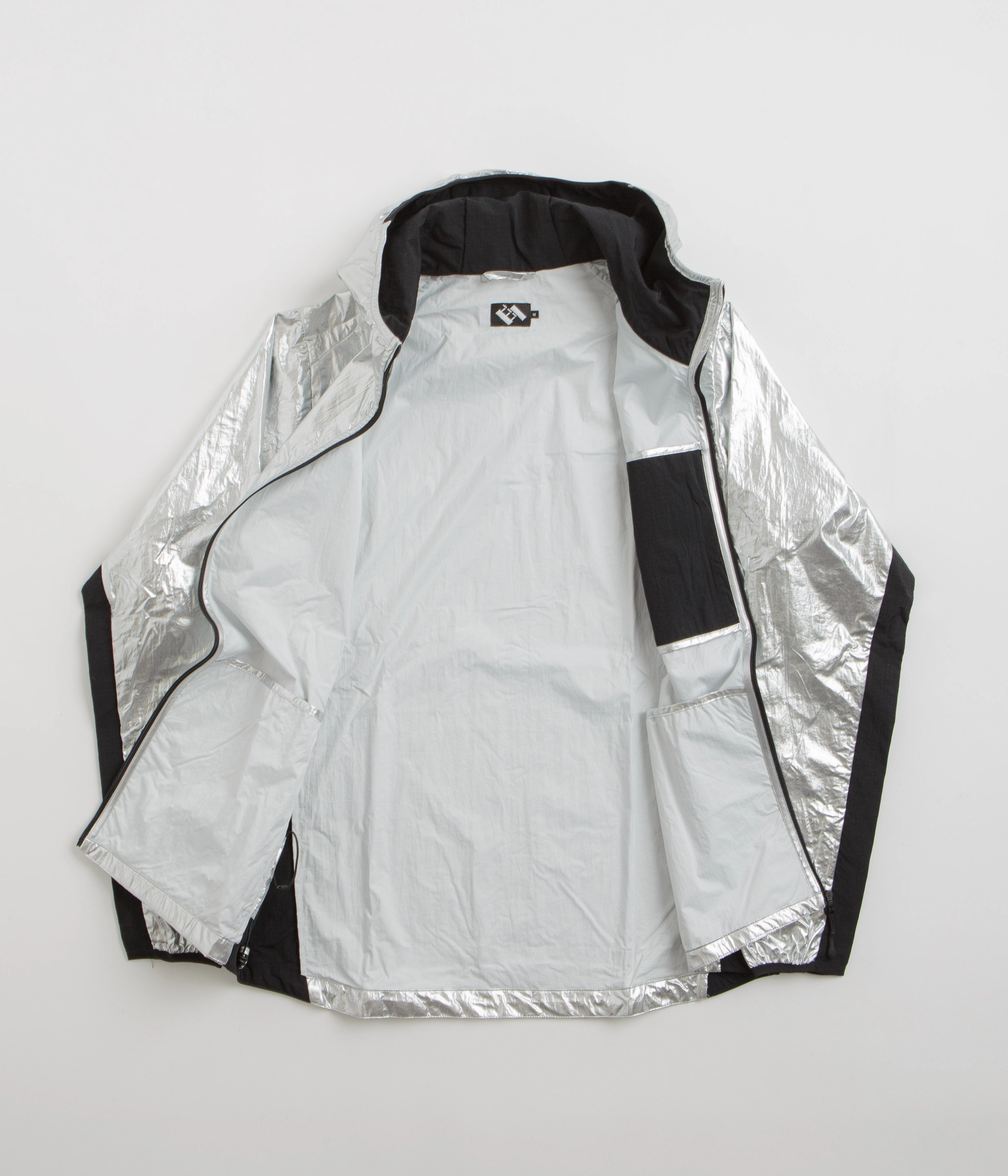 The Trilogy Tapes Lightweight Jacket - Silver Heat Reflective Tech