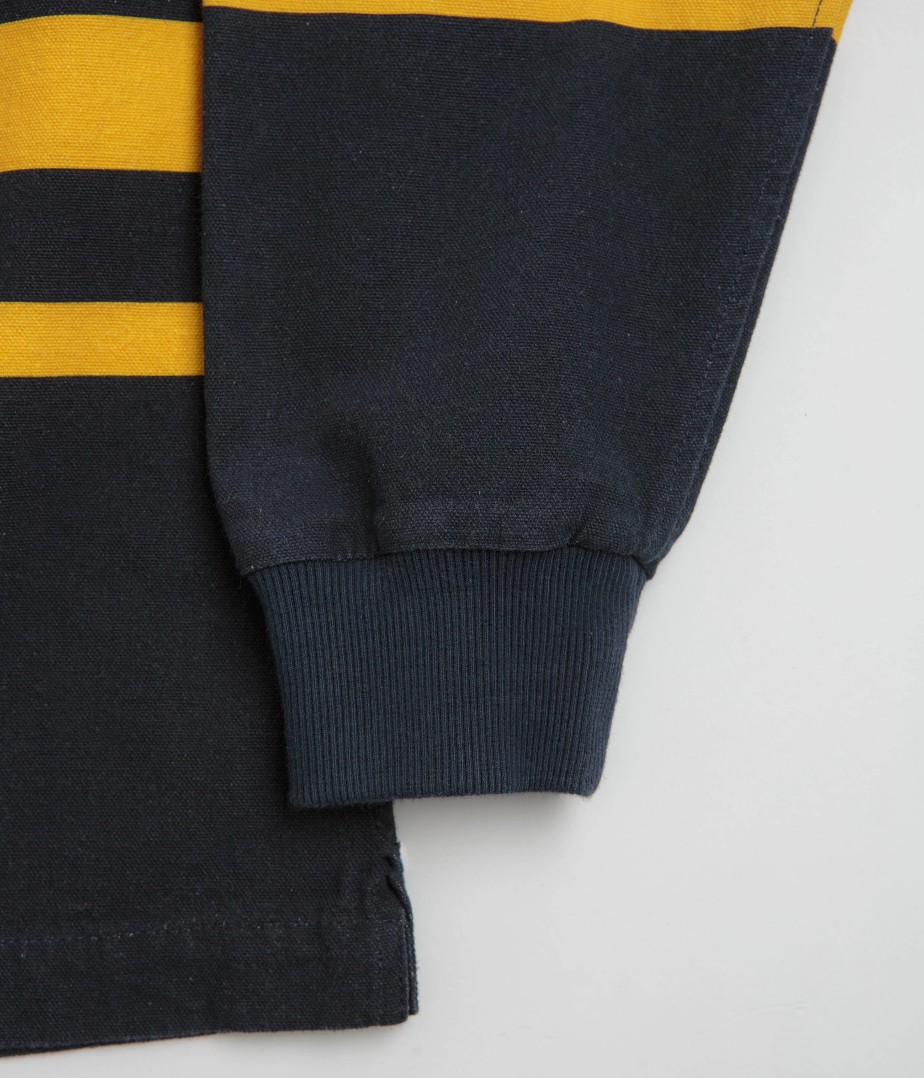 Poets Poets Rugby Shirt - Navy / Yellow Odor Control Fabric