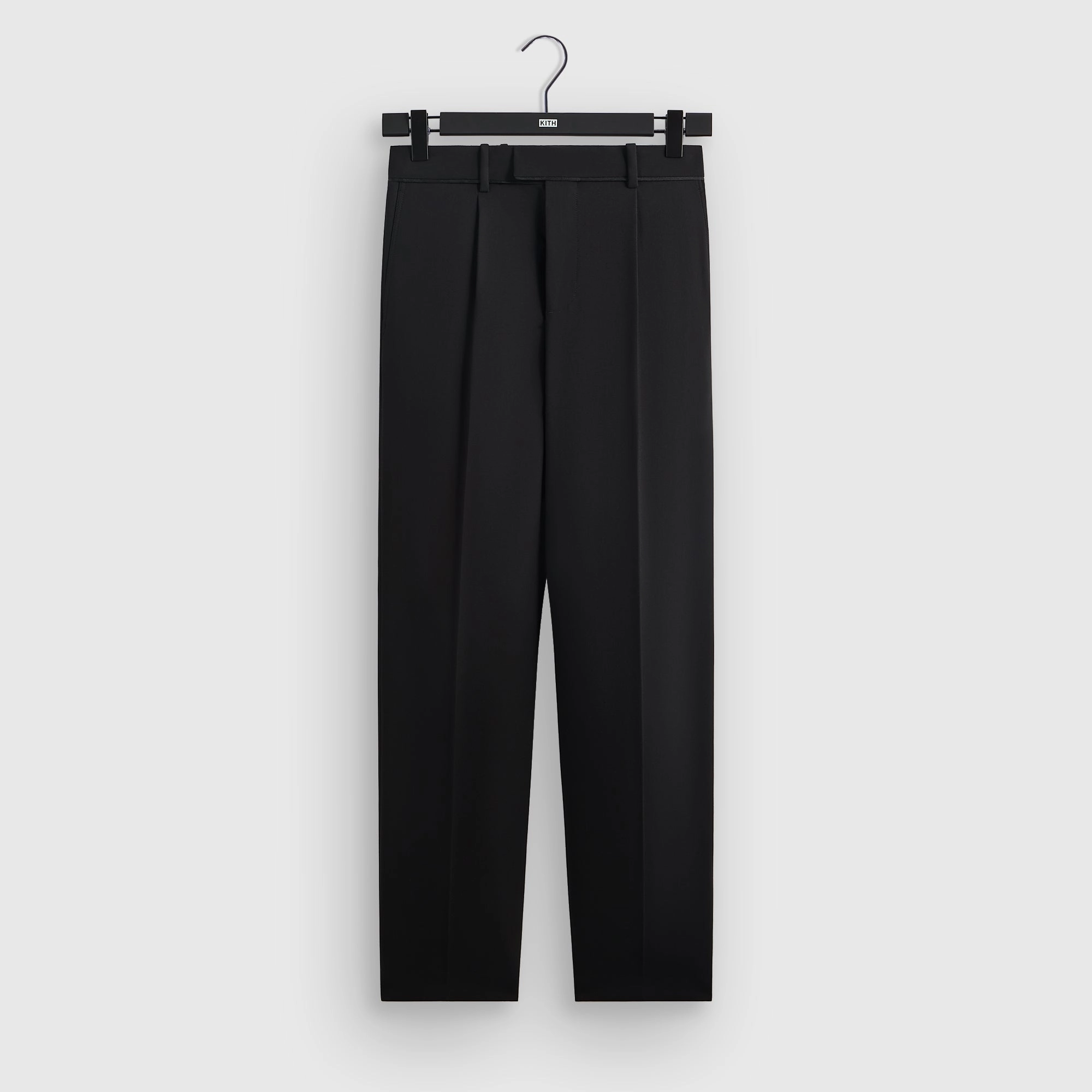 Kith Midweight Double Weave Crosby Trouser - Black Stay Active Performance Design Fit
