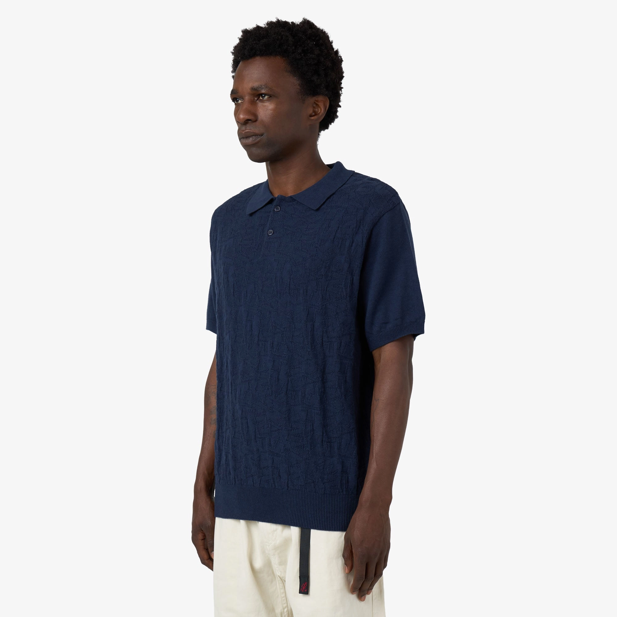 thisisneverthat Stacked Polo Navy Easy Wear
