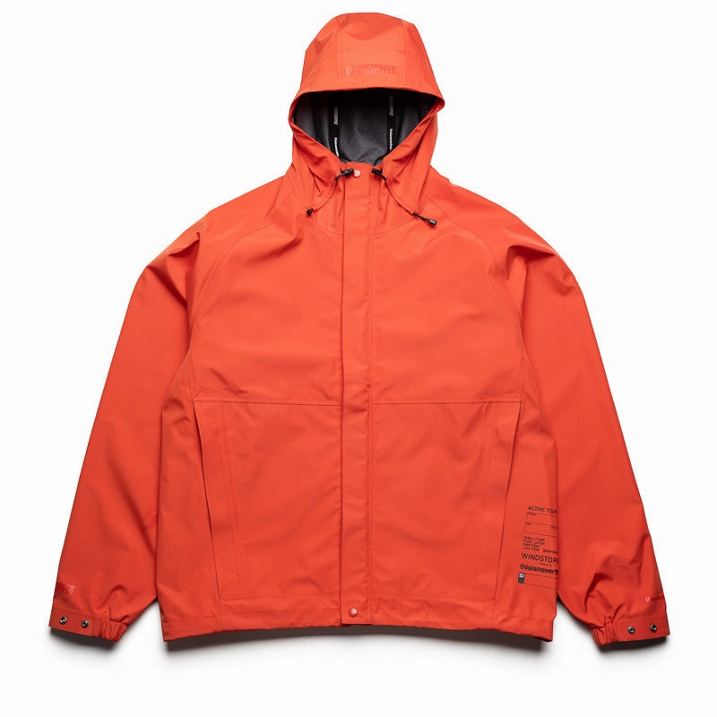 thisisneverthat Windstopper Active Tour Jacket - Red single layer