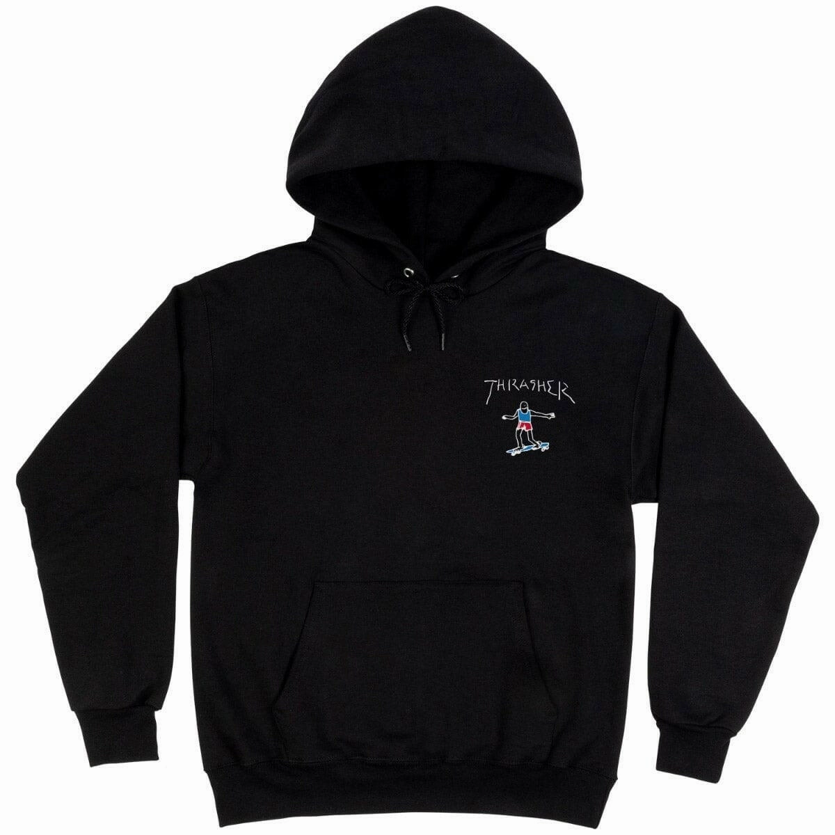 desert exploration Thrasher - Gonz Mini Hoodie Black