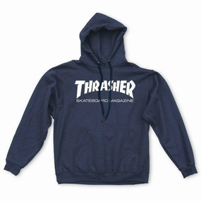 Sun Protection Quick Flex Thrasher - Skate Mag Hoodie Navy