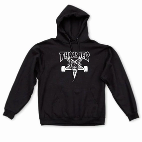 Thrasher - Skategoat Hoodie Black Contemporary Look