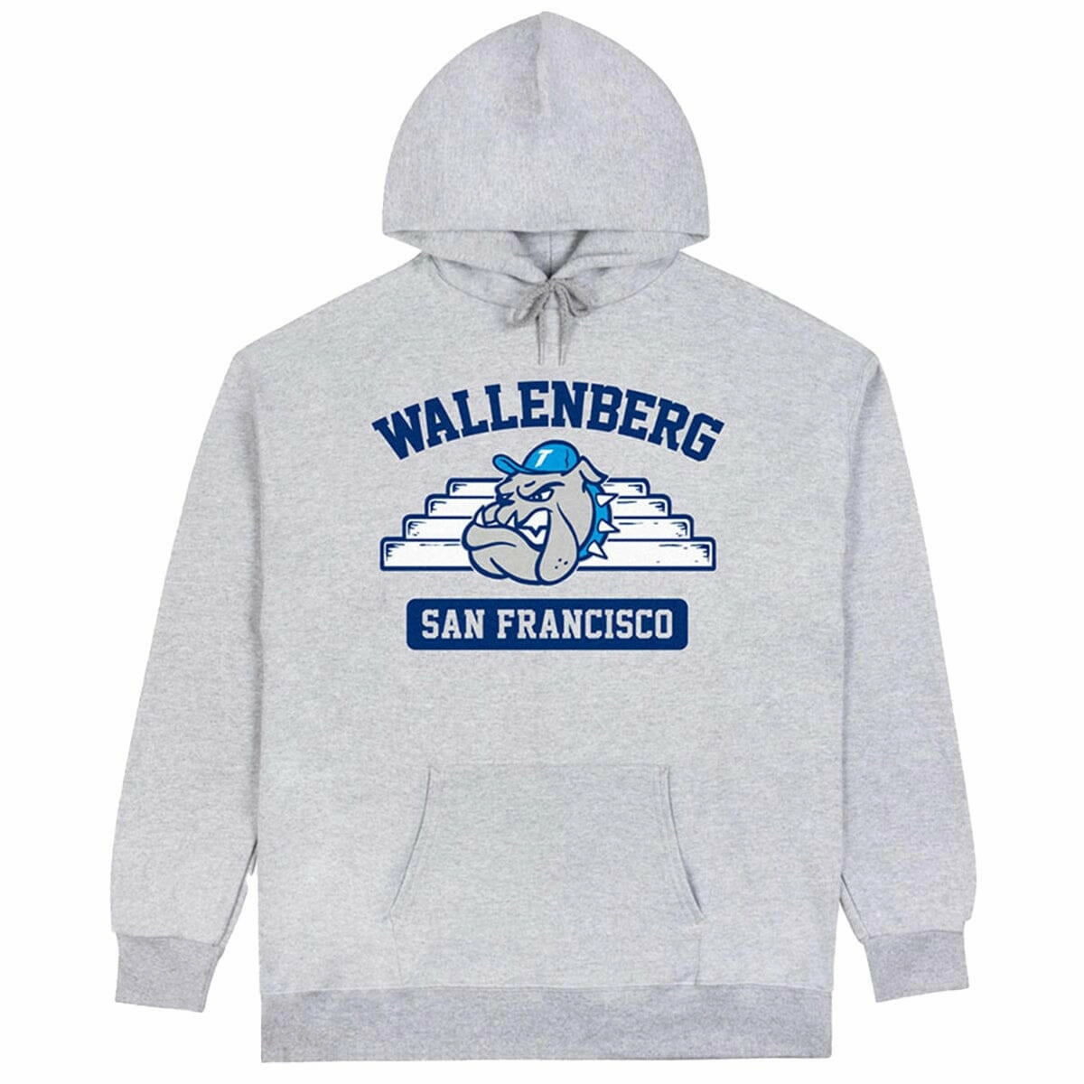 Thrasher - Wallenberg Hoodie Grey Premium Cotton Fleece